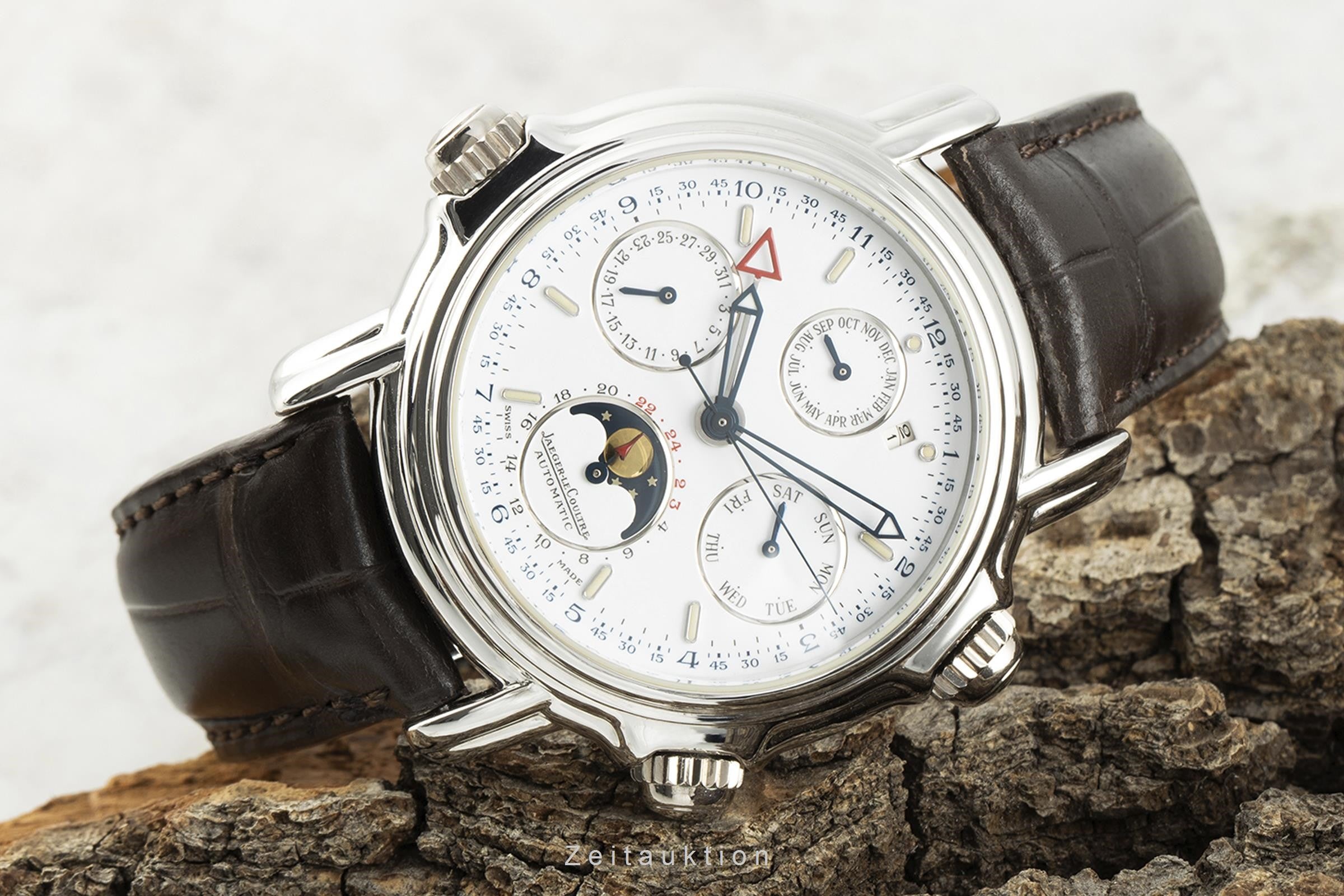 Jaeger LeCoultre Grand Réveil  platino automático reloj para caballeros 180.6.99 Limited  [2109071]