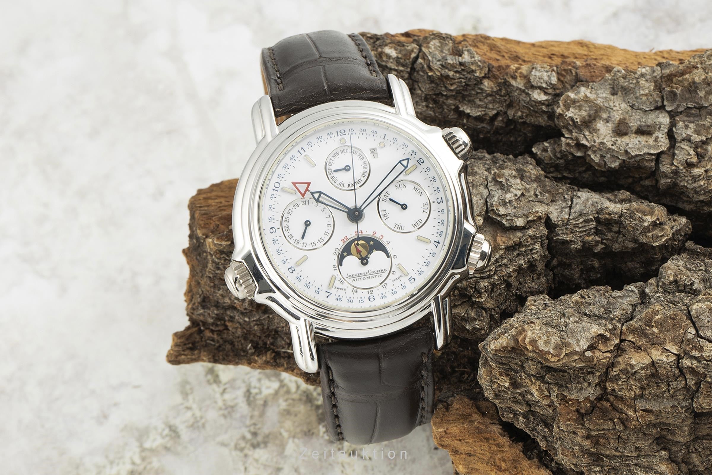 Jaeger LeCoultre Grand Réveil  platinium automatic men's watch 180.6.99 Limited  [2109071]