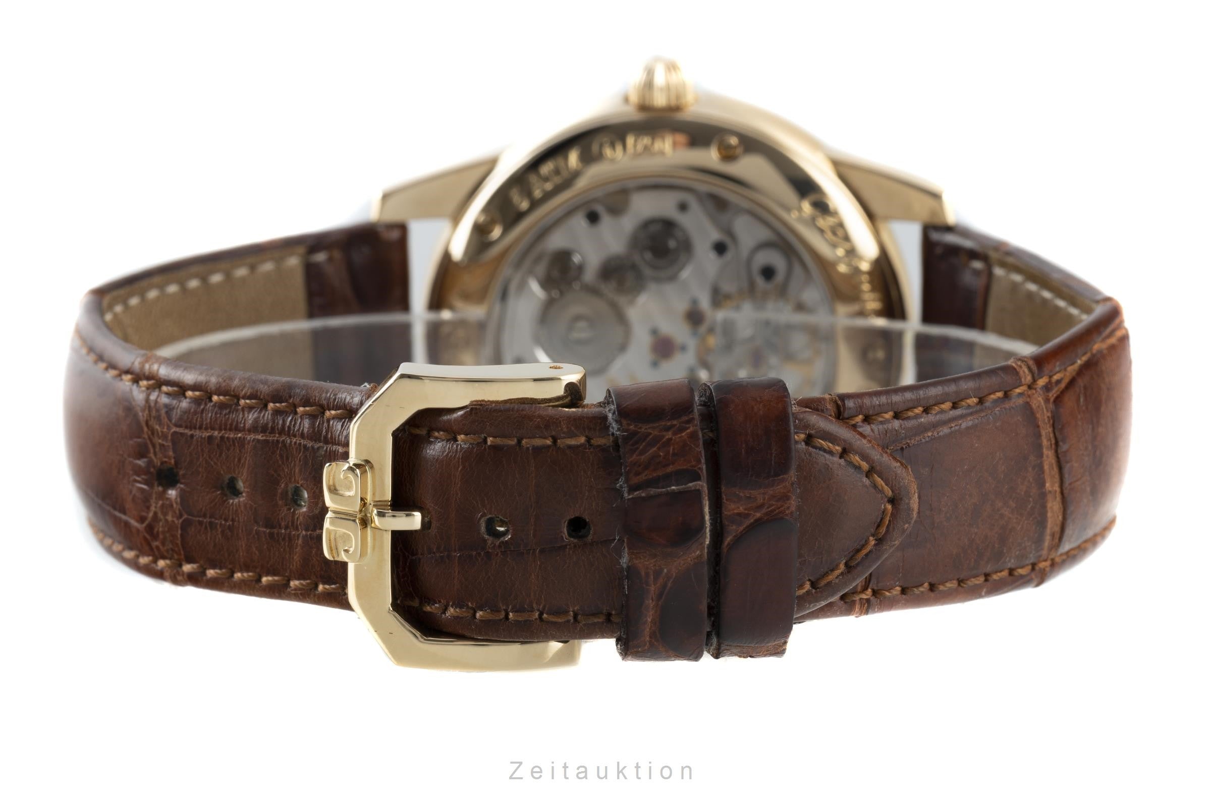 Glashütte 1845 oro de 18 quilates cuerda manual reloj para caballeros 49-01-03-02-04  [2109076]