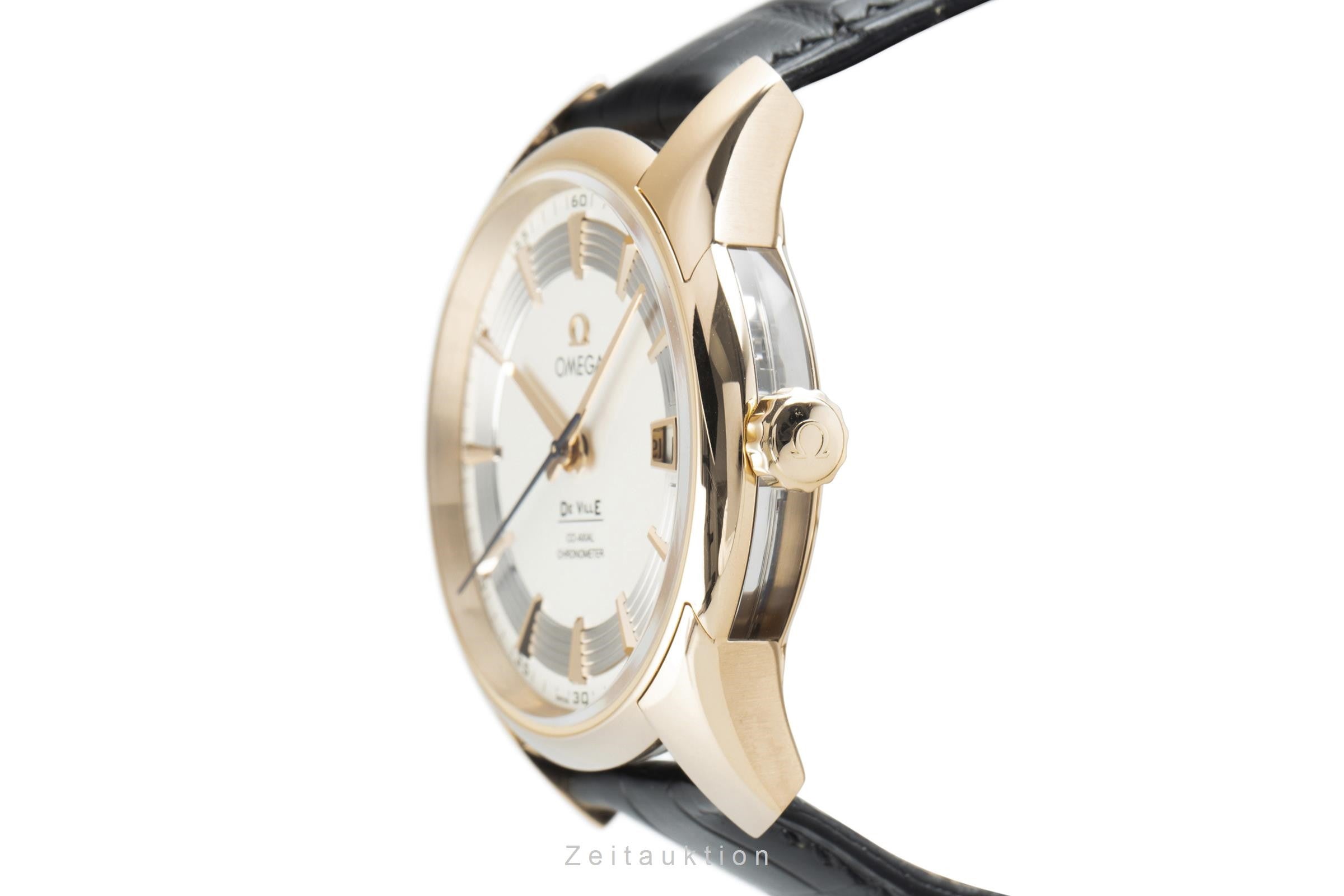 Omega De Ville 18 ct red gold automatic men's watch 431.63.41.21.02.001 LP: 17200EUR  [2109082]