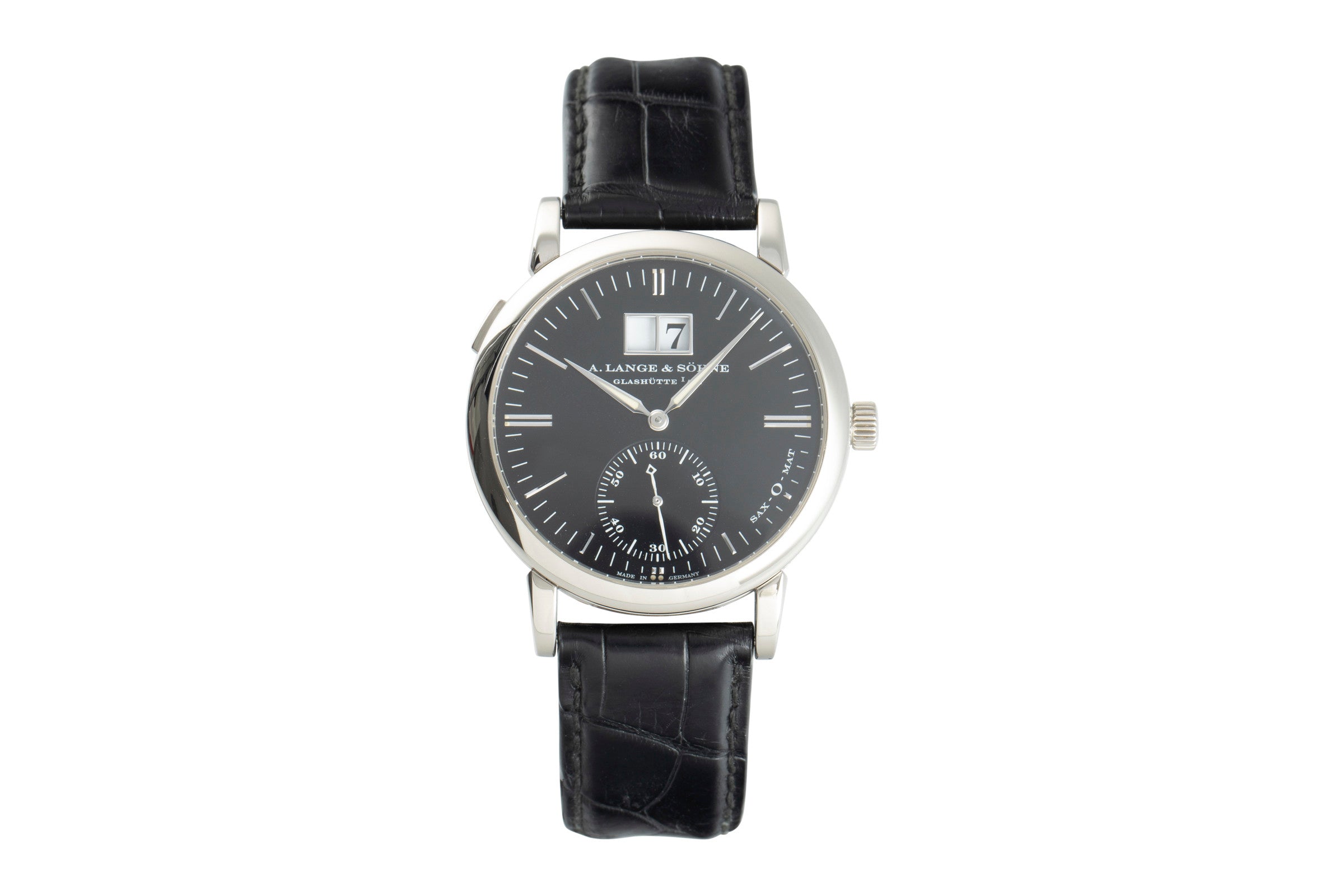 A. Lange & Söhne Langematik oro blanco de 18 quilates automático reloj para caballeros 308.027 LP: 27800EUR  [2109103]