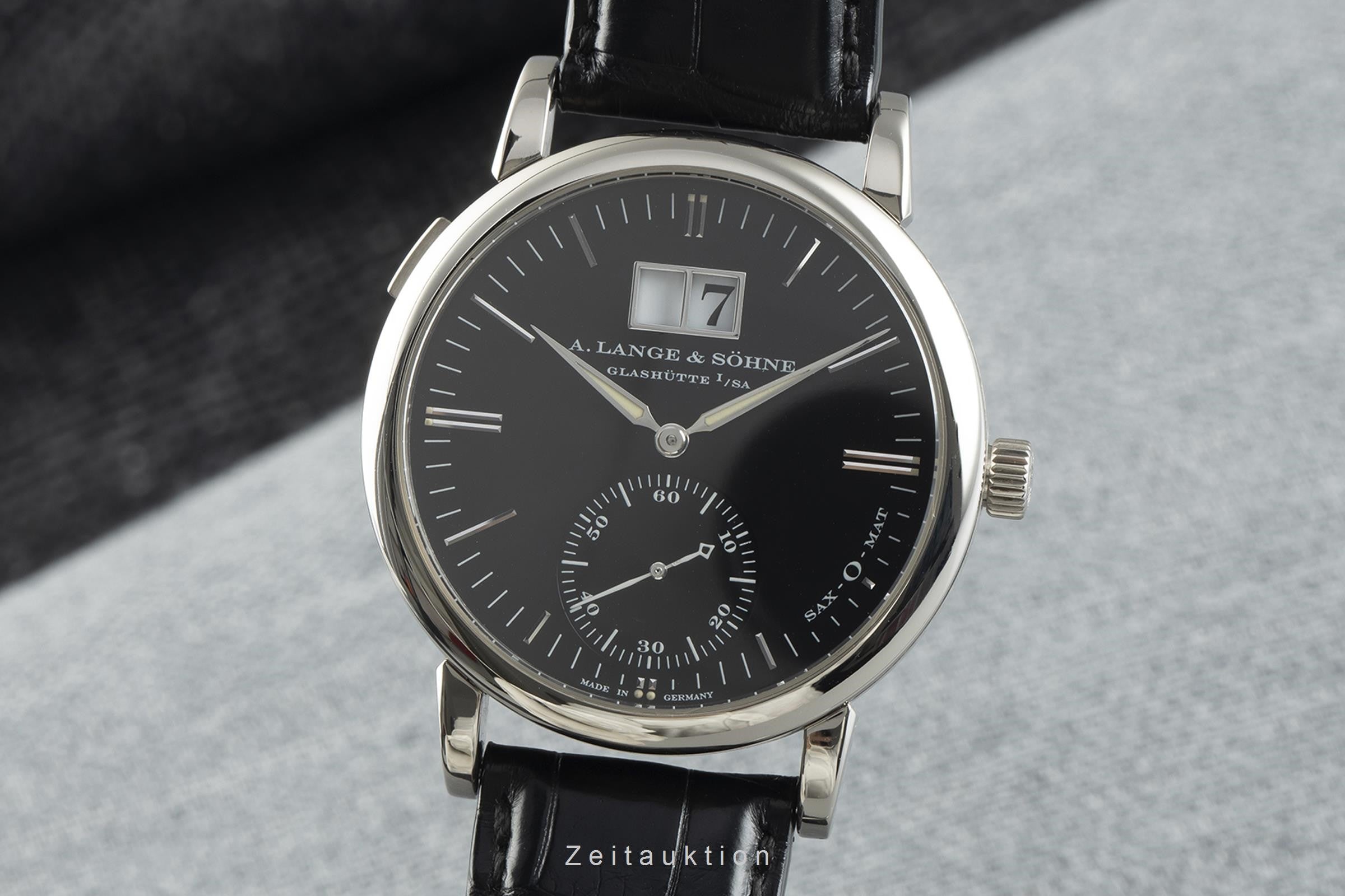 A. Lange & Söhne Langematik 18 ct white gold automatic Kal. L921.4