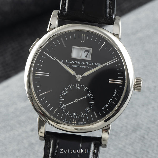 A. Lange & Söhne Langematik oro blanco de 18 quilates automático reloj para caballeros 308.027 LP: 27800EUR  [2109103]