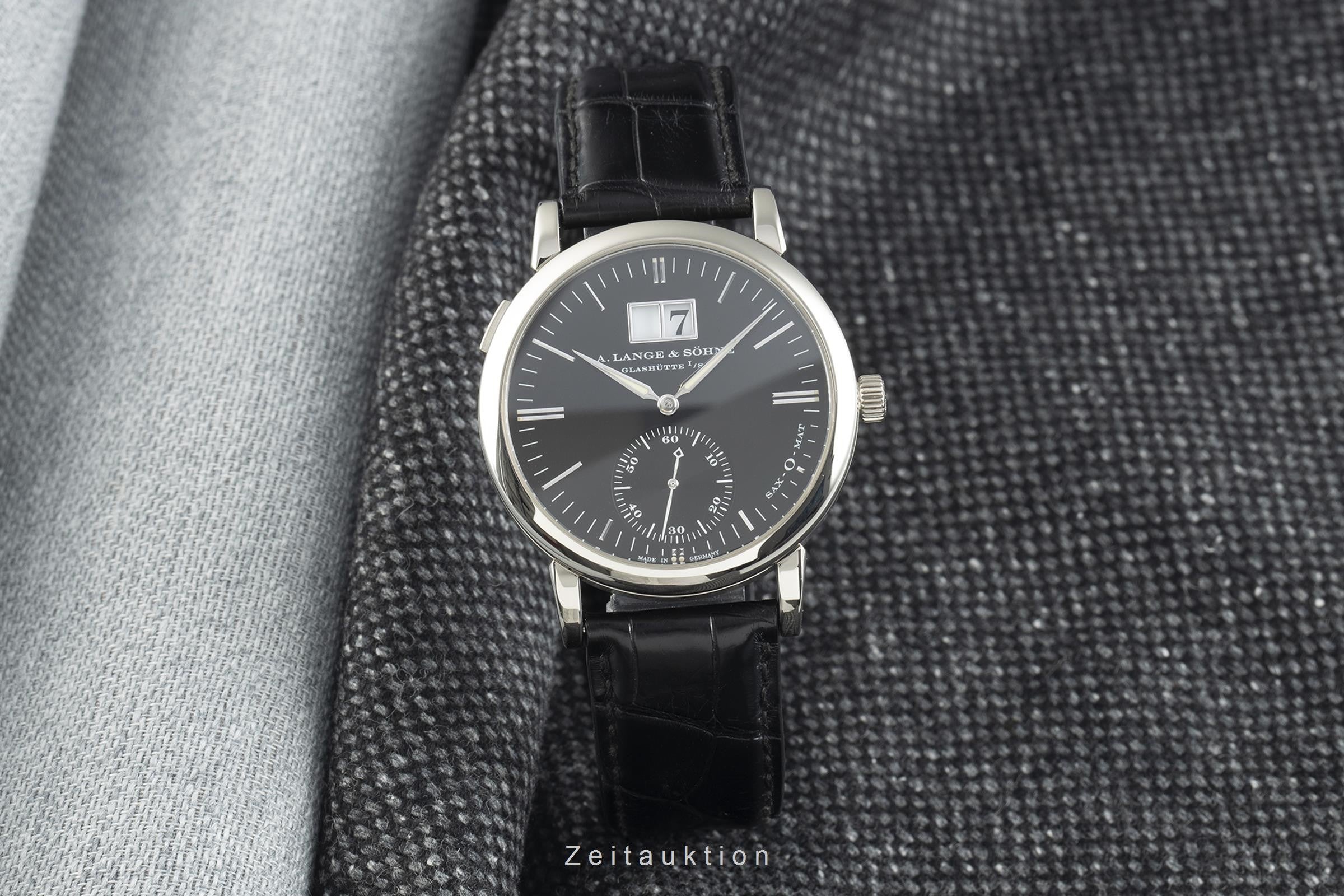 A. Lange & Söhne Langematik oro blanco de 18 quilates automático reloj para caballeros 308.027 LP: 27800EUR  [2109103]