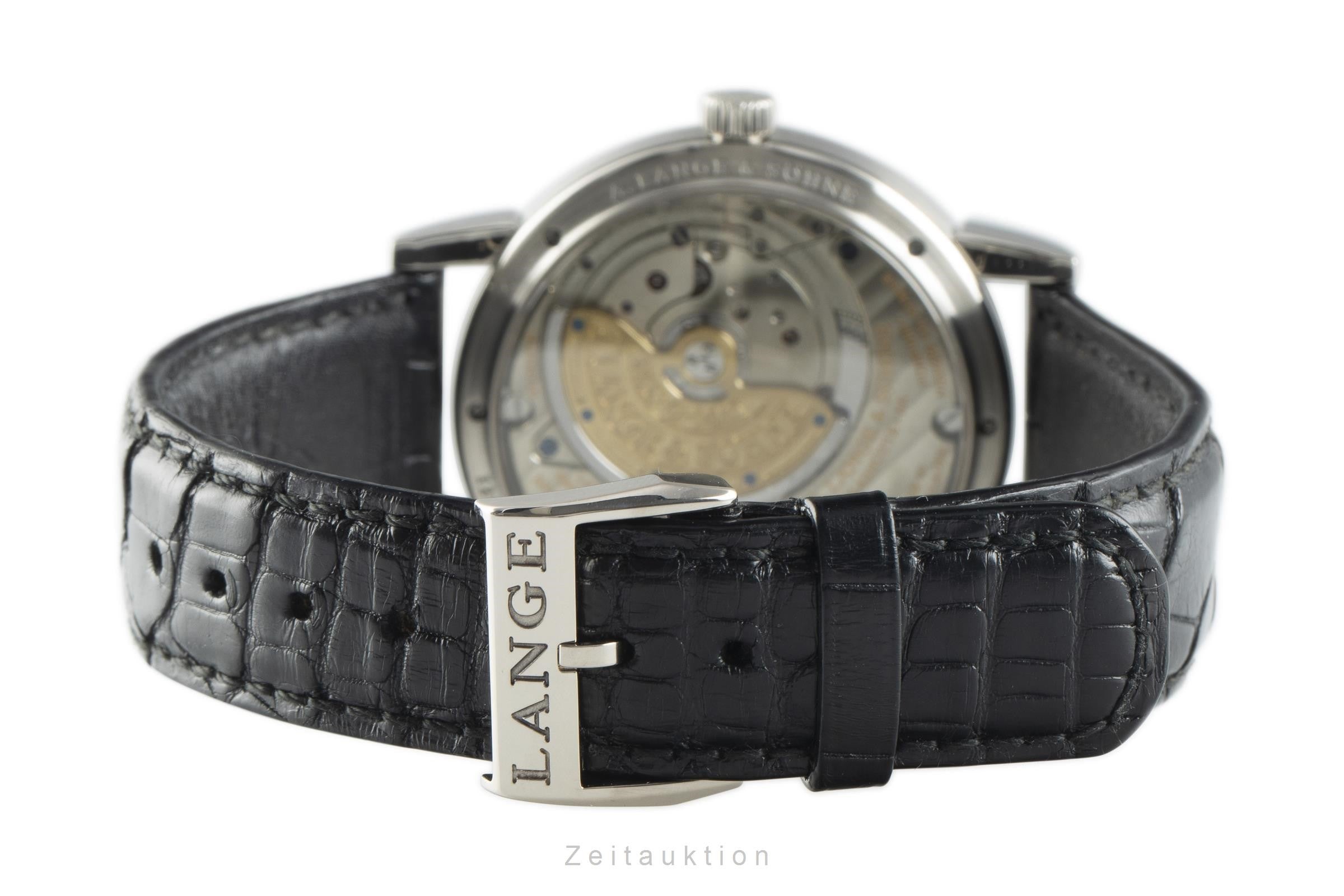 A. Lange & Söhne Langematik oro blanco de 18 quilates automático reloj para caballeros 308.027 LP: 27800EUR  [2109103]