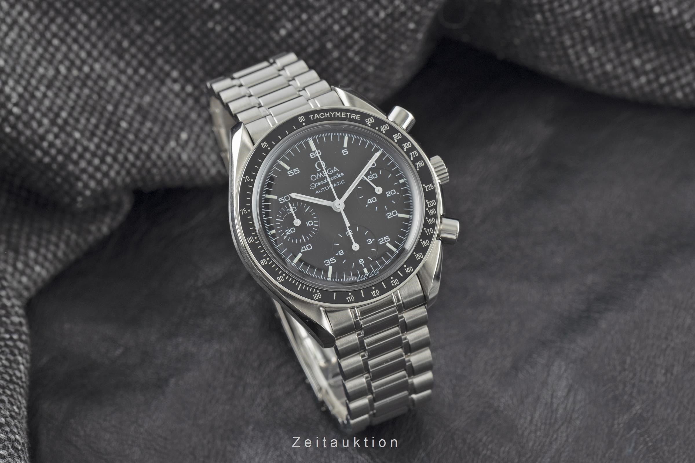 Omega Speedmaster chronograph steel automatic men's watch 3510.50.00, 175.0032.1  [2109123]
