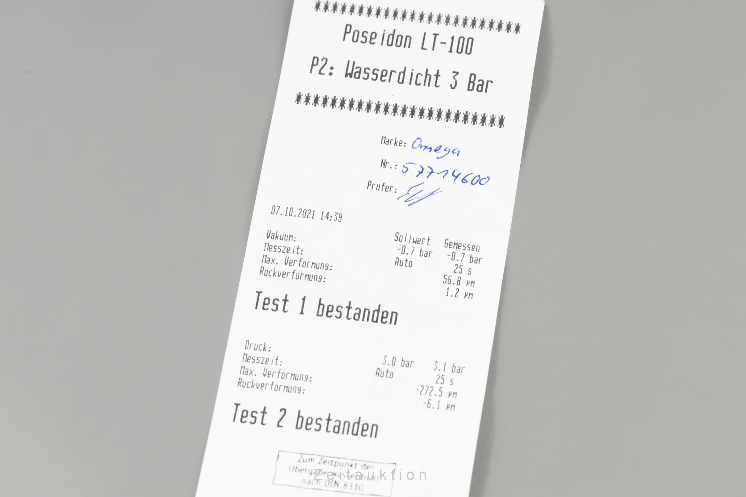 Omega Speedmaster chronograph steel automatic men's watch 3510.50.00, 175.0032.1  [2109123]