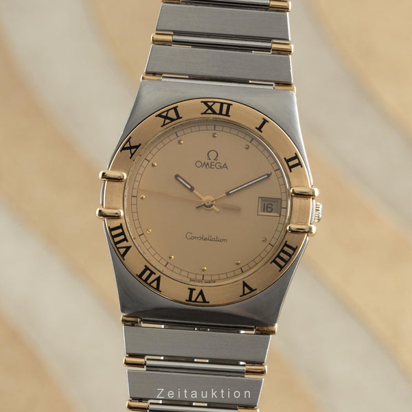Omega Constellation acciaio / oro quarzo orologio da uomo 396.1070.1, 396.1080.1 LP: 4700EUR  [2109137]