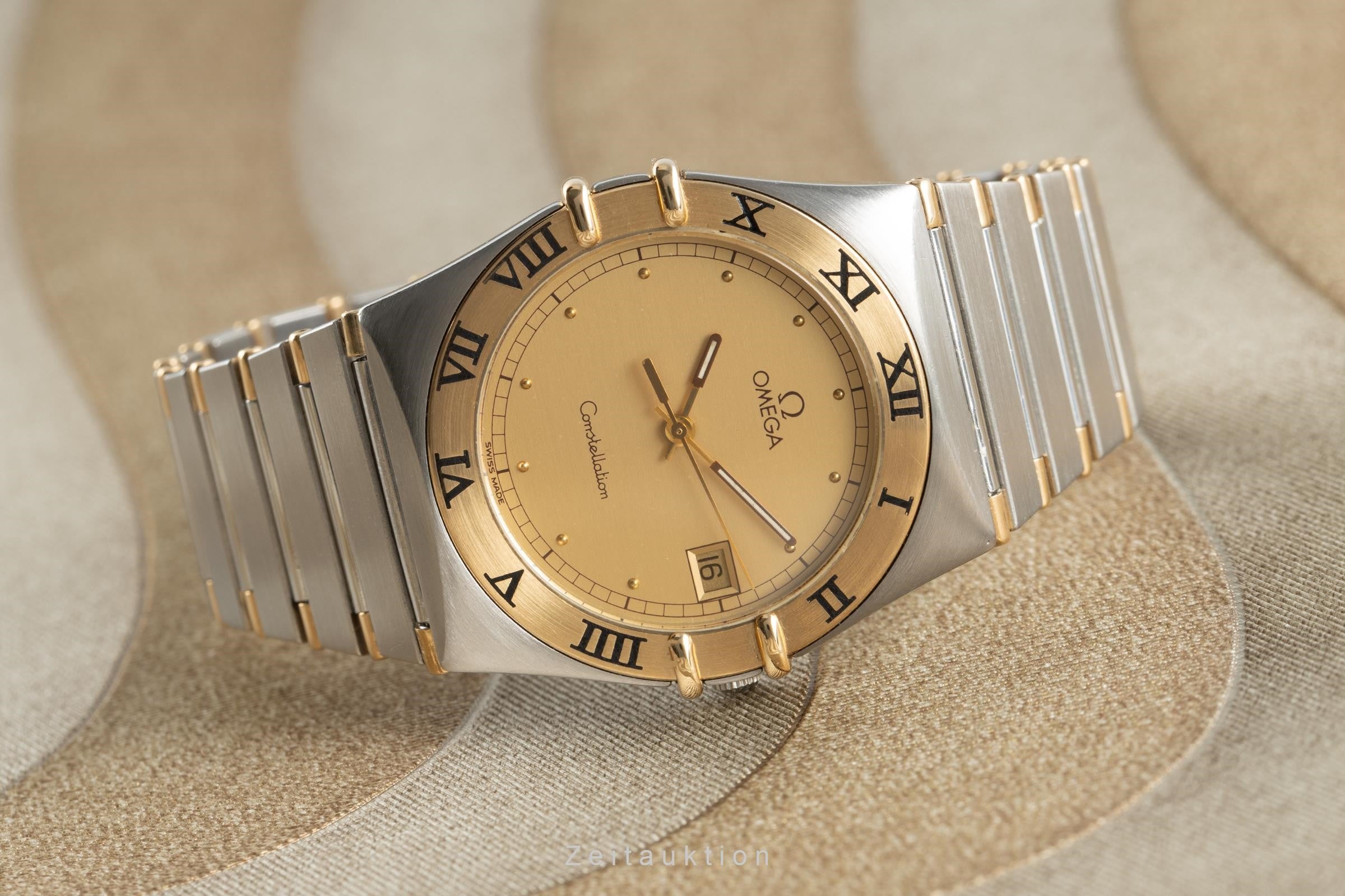 Omega Constellation acciaio / oro quarzo orologio da uomo 396.1070.1, 396.1080.1 LP: 4700EUR  [2109137]