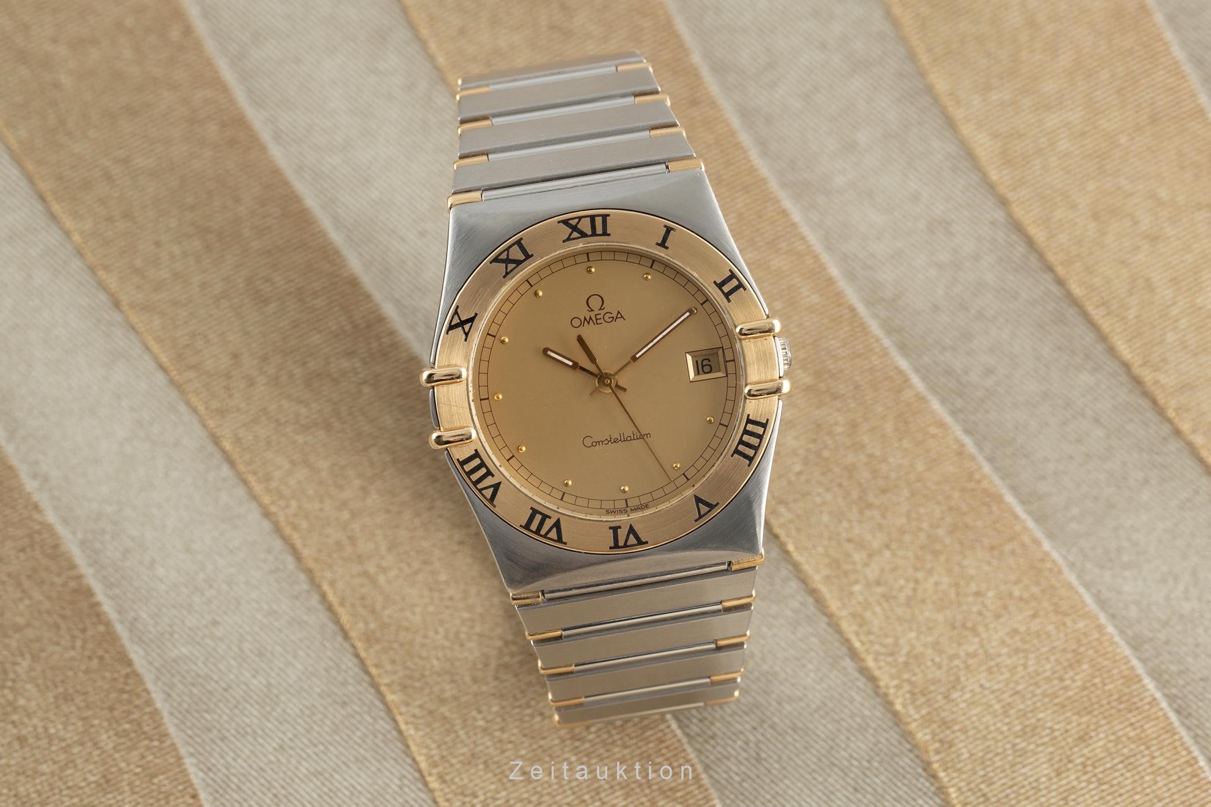 Omega Constellation acciaio / oro quarzo orologio da uomo 396.1070.1, 396.1080.1 LP: 4700EUR  [2109137]