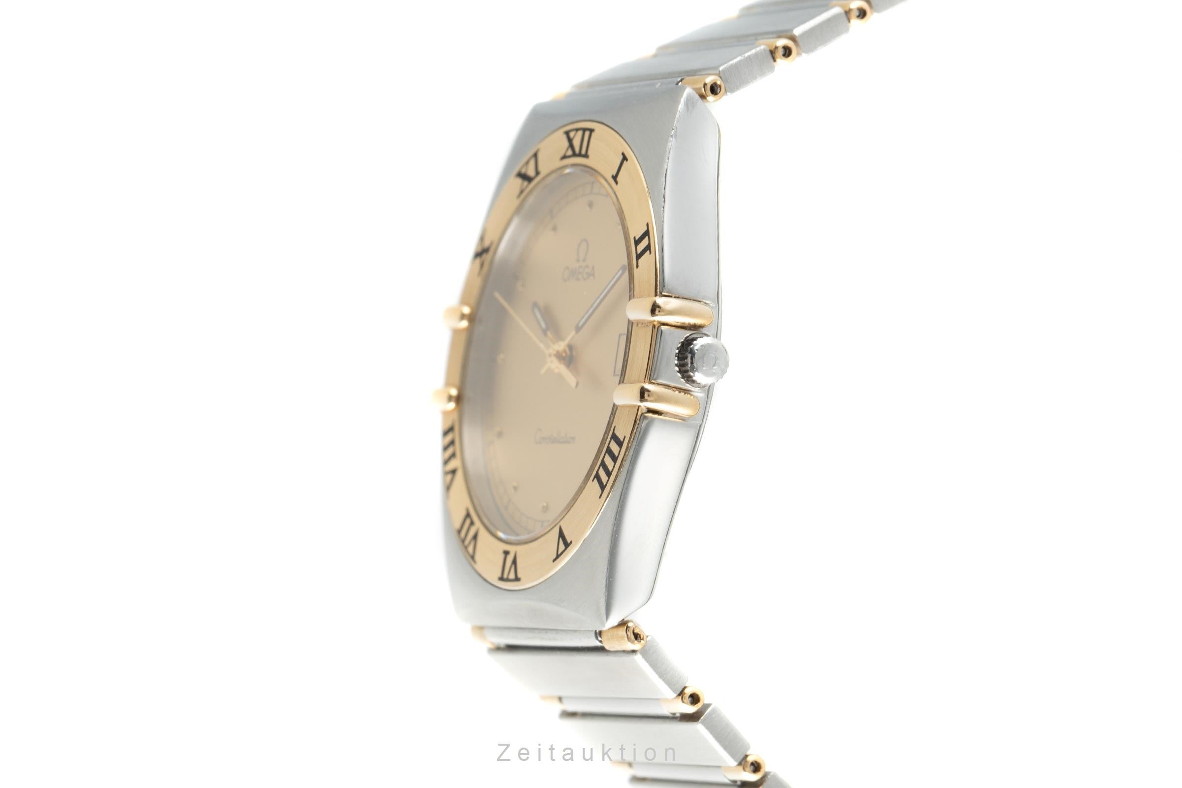 Omega Constellation acciaio / oro quarzo orologio da uomo 396.1070.1, 396.1080.1 LP: 4700EUR  [2109137]