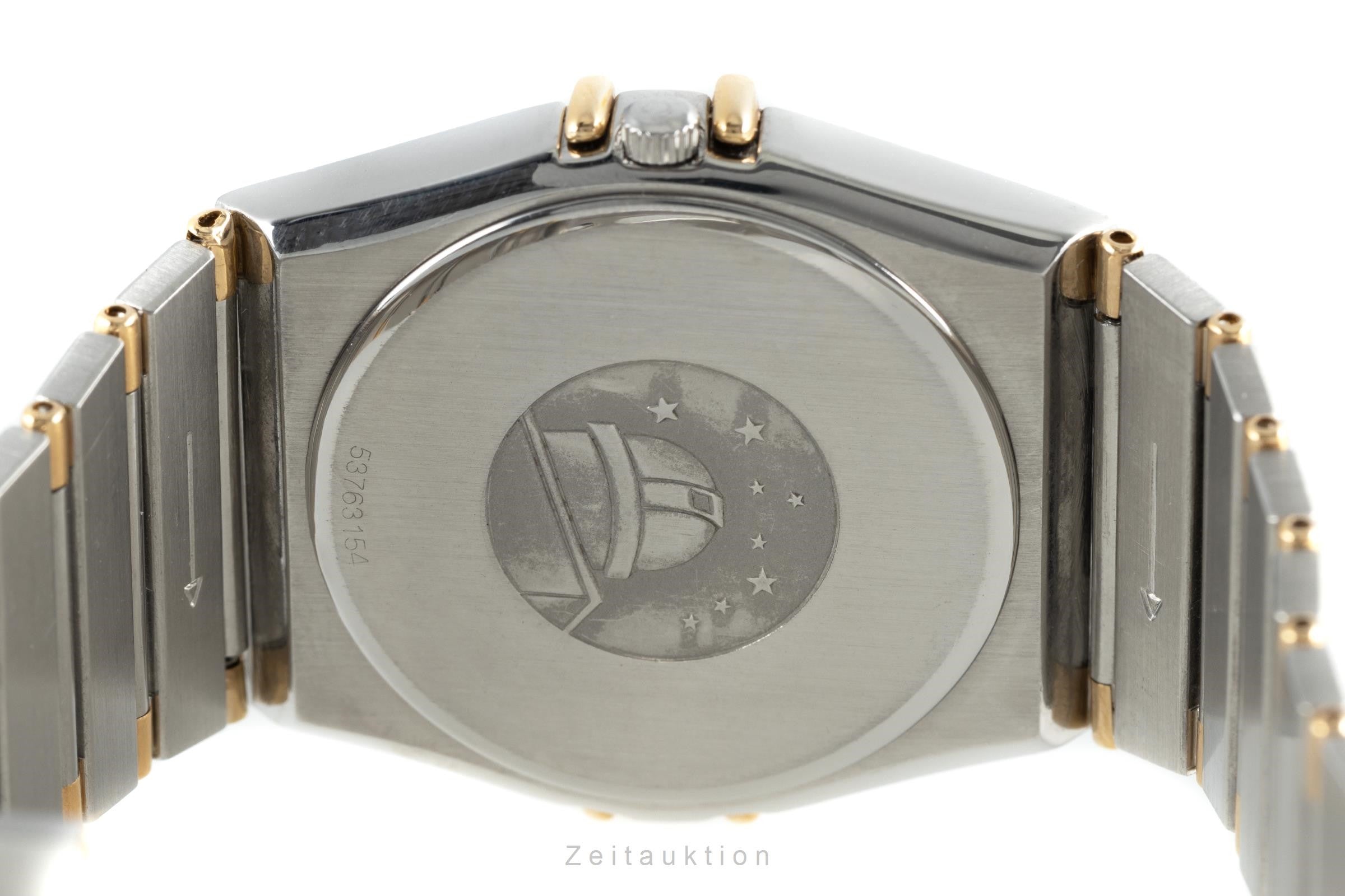 Omega Constellation acciaio / oro quarzo orologio da uomo 396.1070.1, 396.1080.1 LP: 4700EUR  [2109137]