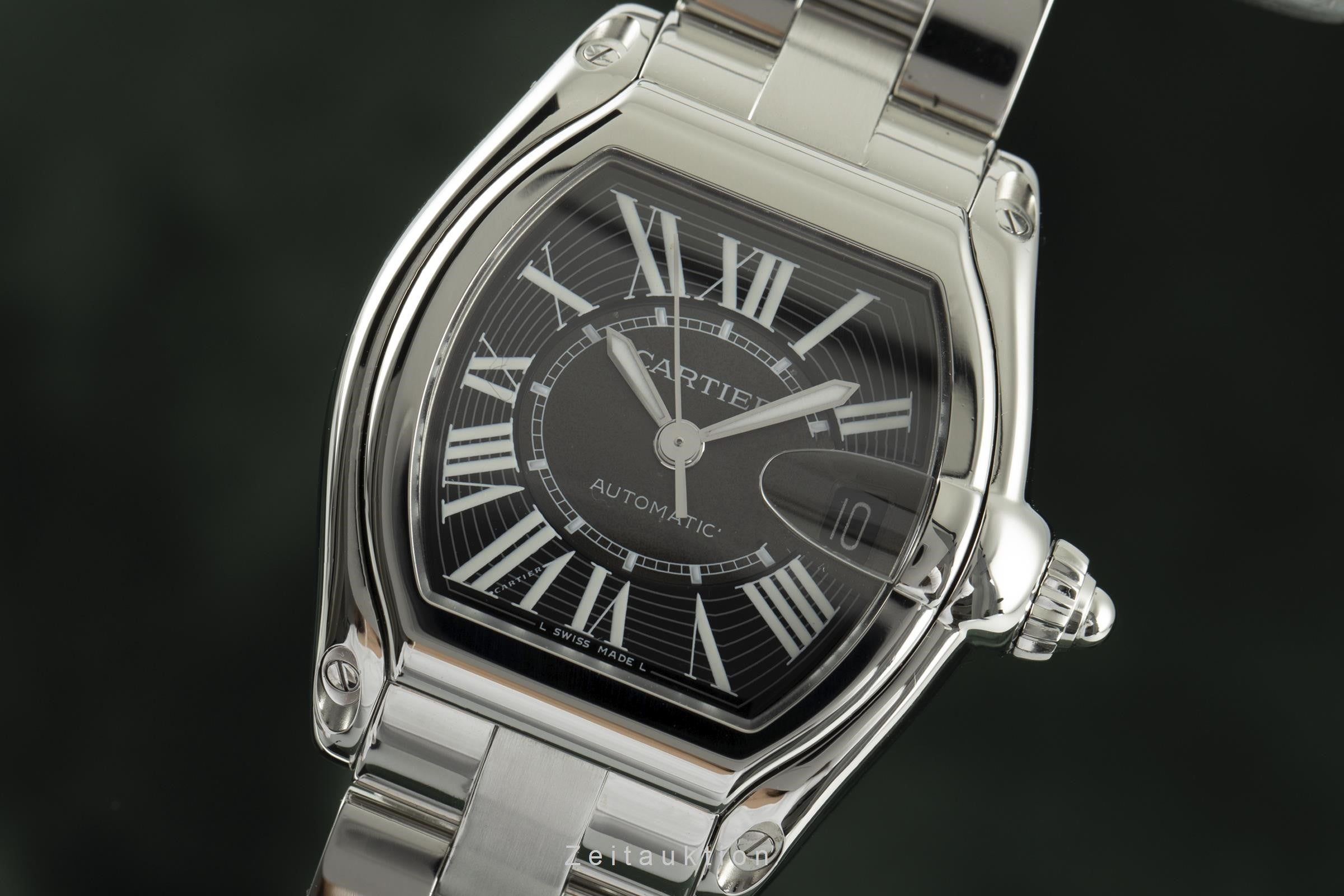 Cartier Roadster steel automatic Kal. 3110 Ref. W62041V3, 2510