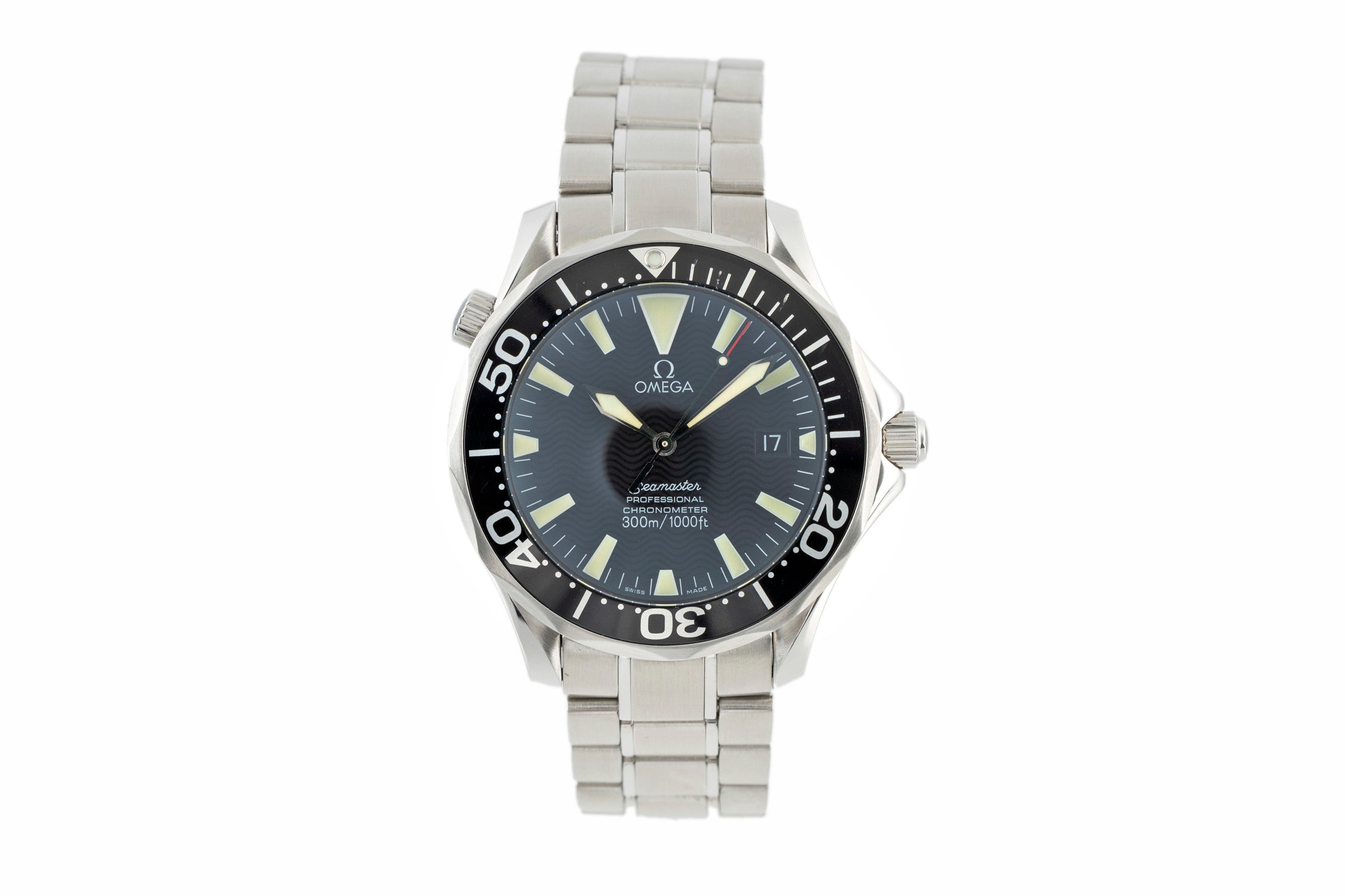 Omega Seamaster acero automático reloj para caballeros 2254.50.00 LP: 5100EUR  [2109188]