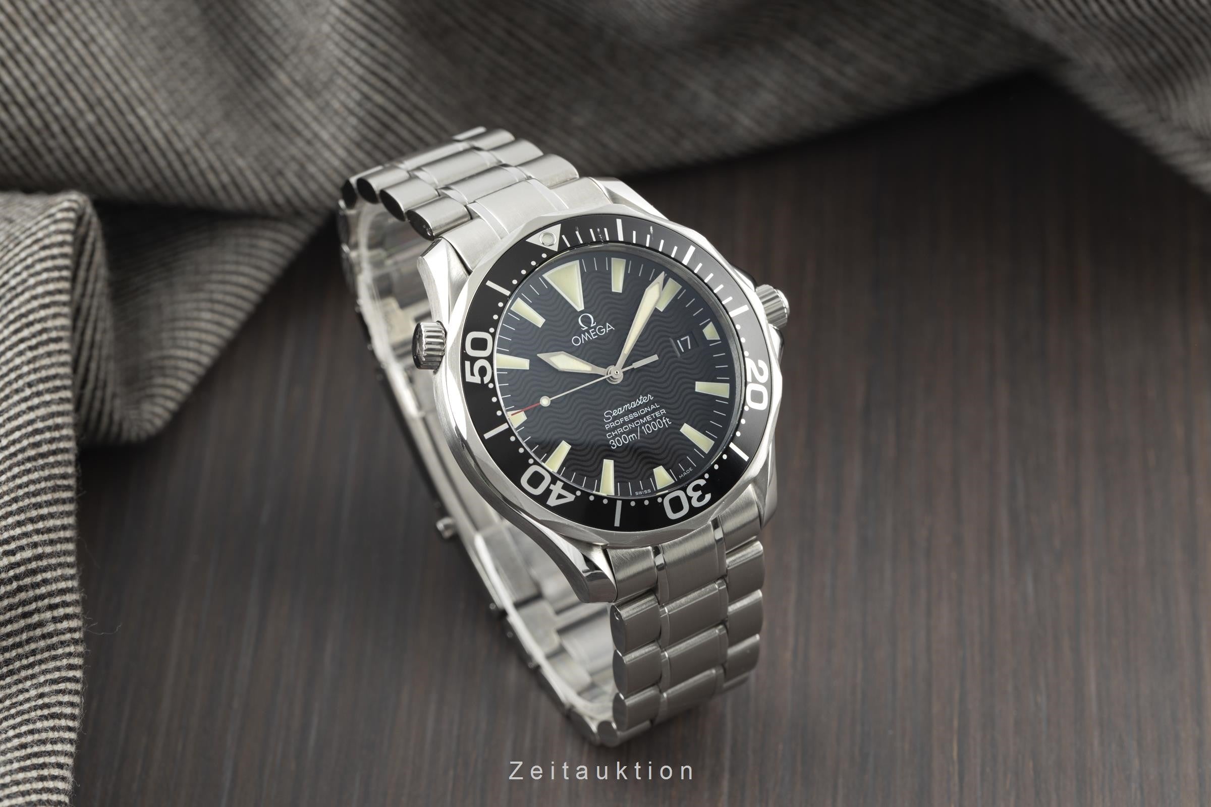 Omega Seamaster acero automático reloj para caballeros 2254.50.00 LP: 5100EUR  [2109188]