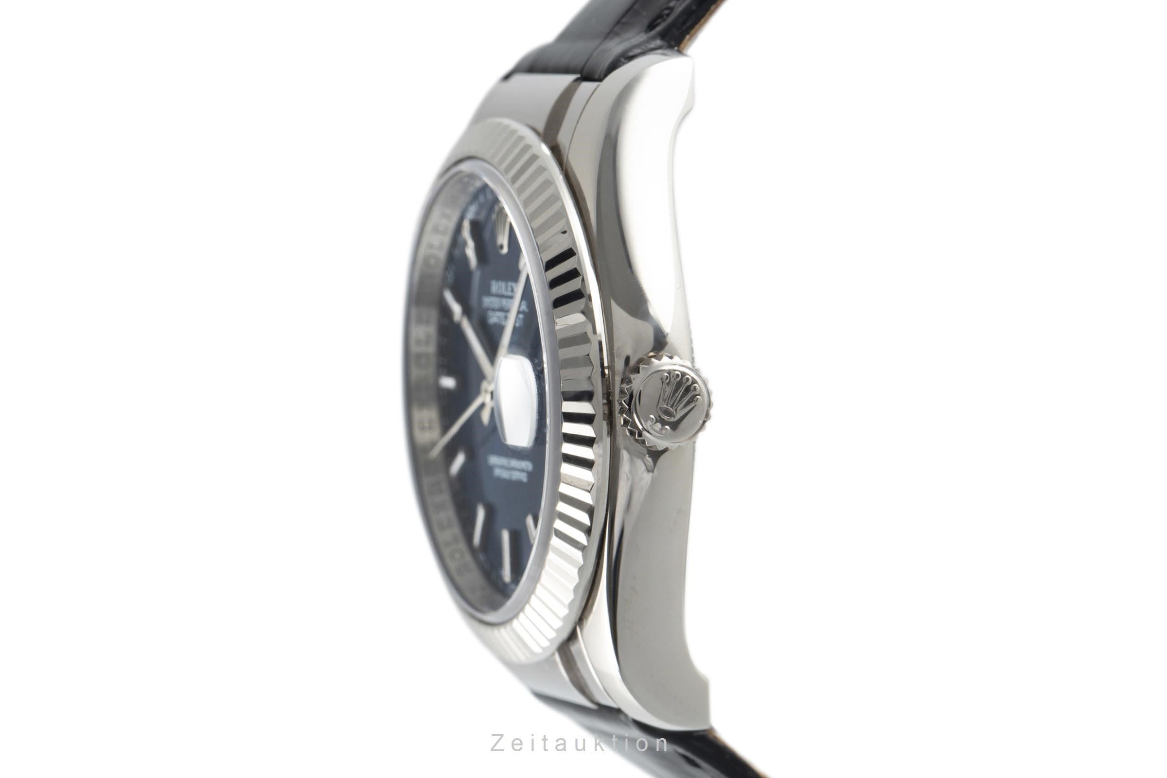 Rolex Datejust or blanc 18 ct automatique montre pour hommes 116139  [2109192]