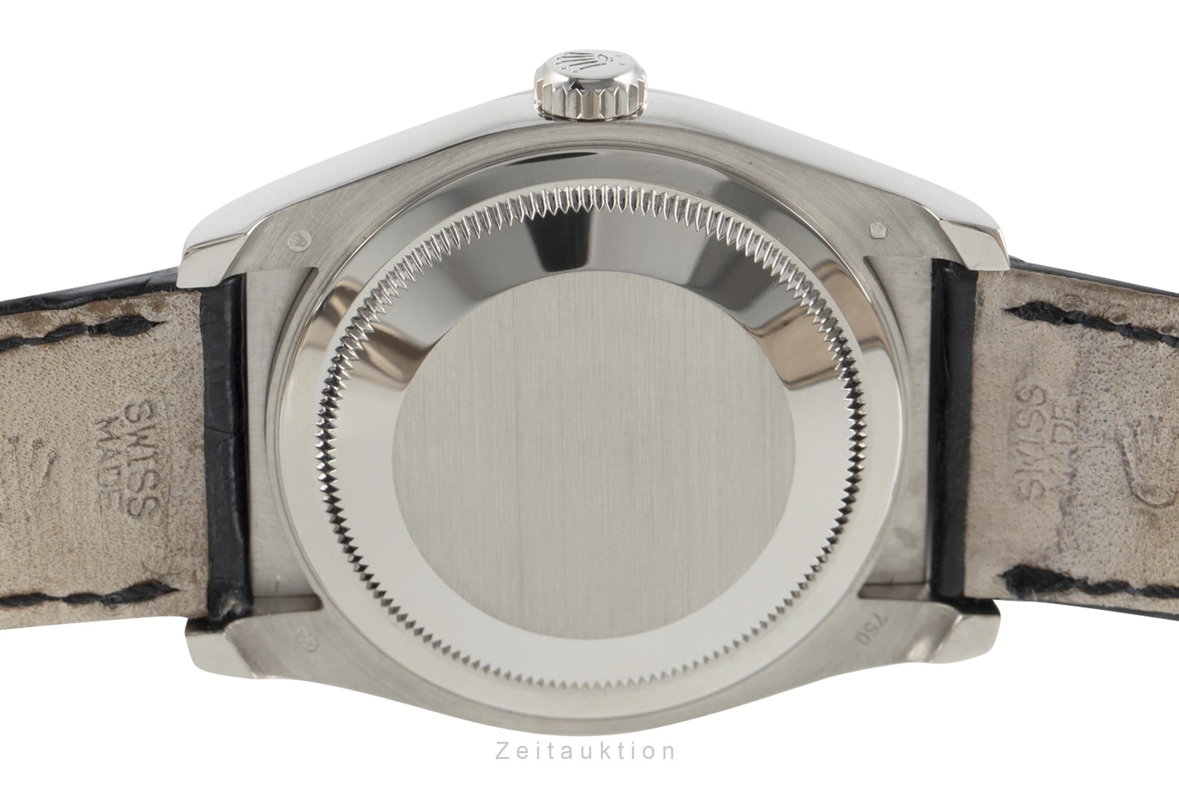 Rolex Datejust or blanc 18 ct automatique montre pour hommes 116139  [2109192]