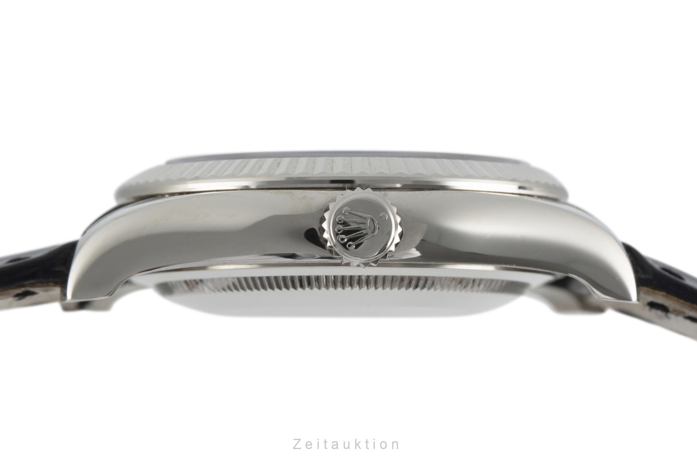 Rolex Datejust or blanc 18 ct automatique montre pour hommes 116139  [2109192]