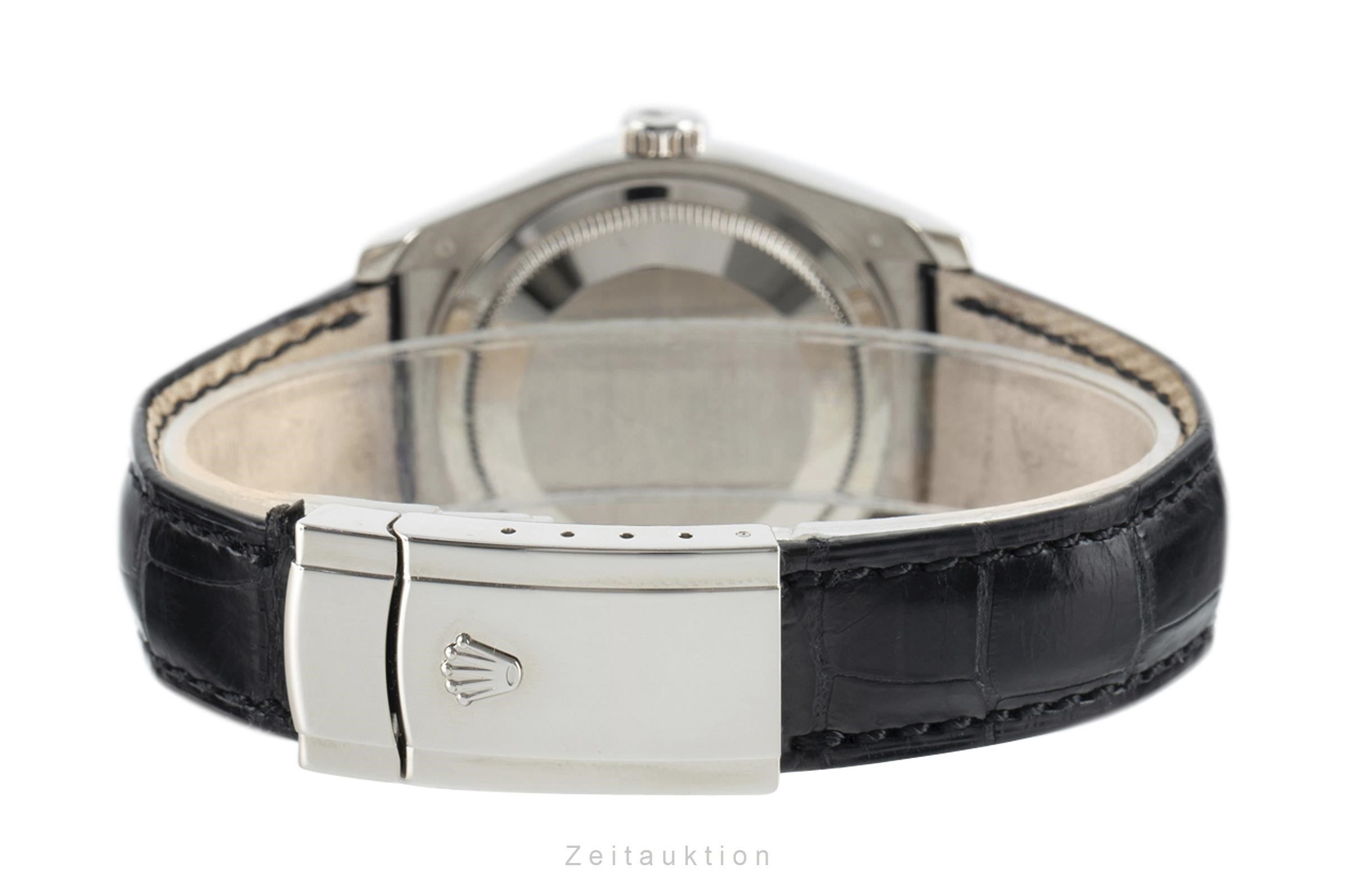 Rolex Datejust or blanc 18 ct automatique montre pour hommes 116139  [2109192]