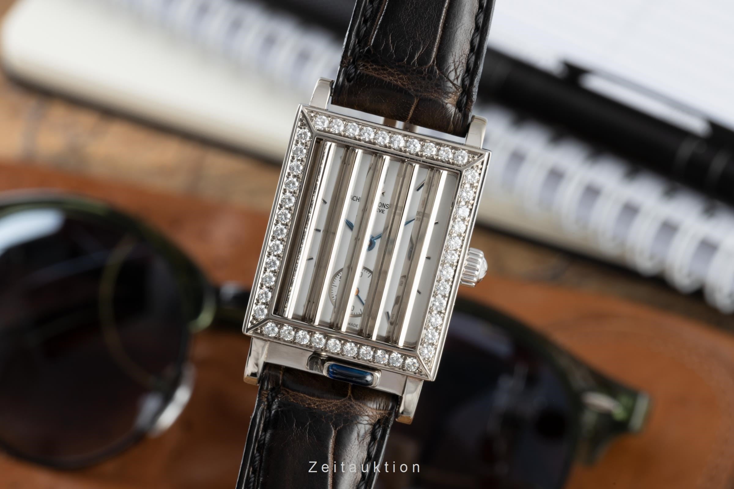 Vacheron & Constantin Jalousie Shutter 18 ct white gold manual winding unisex 91002  [2109329]