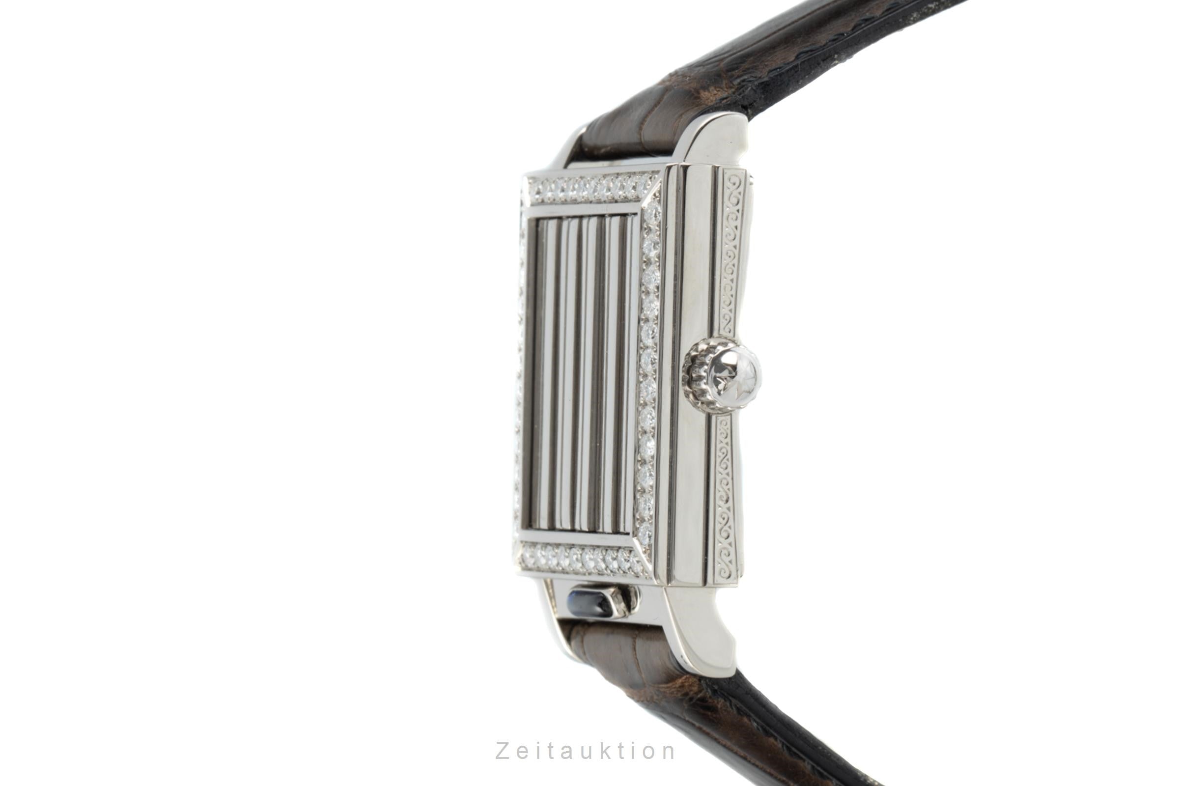 Vacheron & Constantin Jalousie Shutter 18K Weissgold Handaufzug Ref. 91002 B&P [2109329]