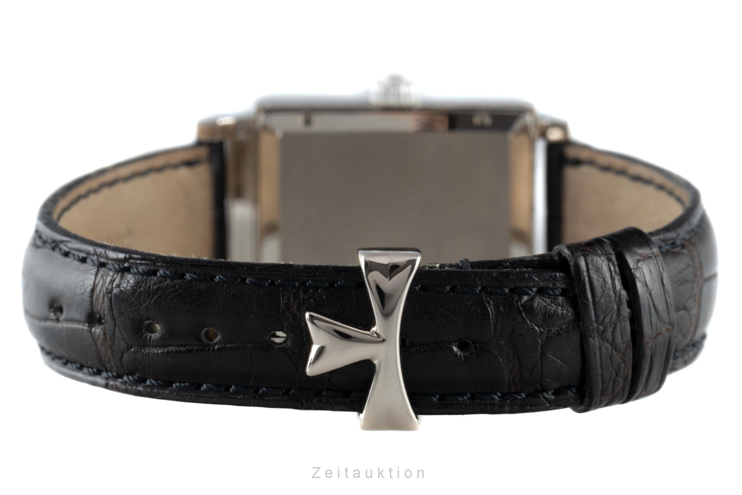 Vacheron & Constantin Jalousie Shutter 18K Weissgold Handaufzug Ref. 91002 B&P [2109329]