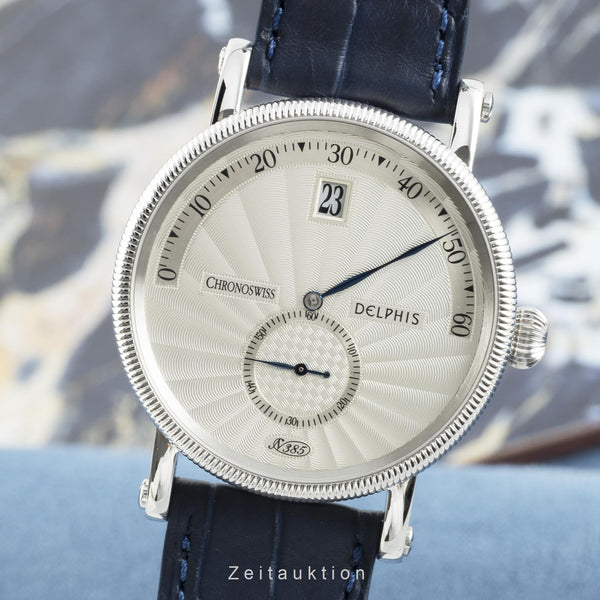 Chronoswiss Delphis Automatik Edelstahl Herrenuhr Glasboden Ref. CH1423  [2109344]