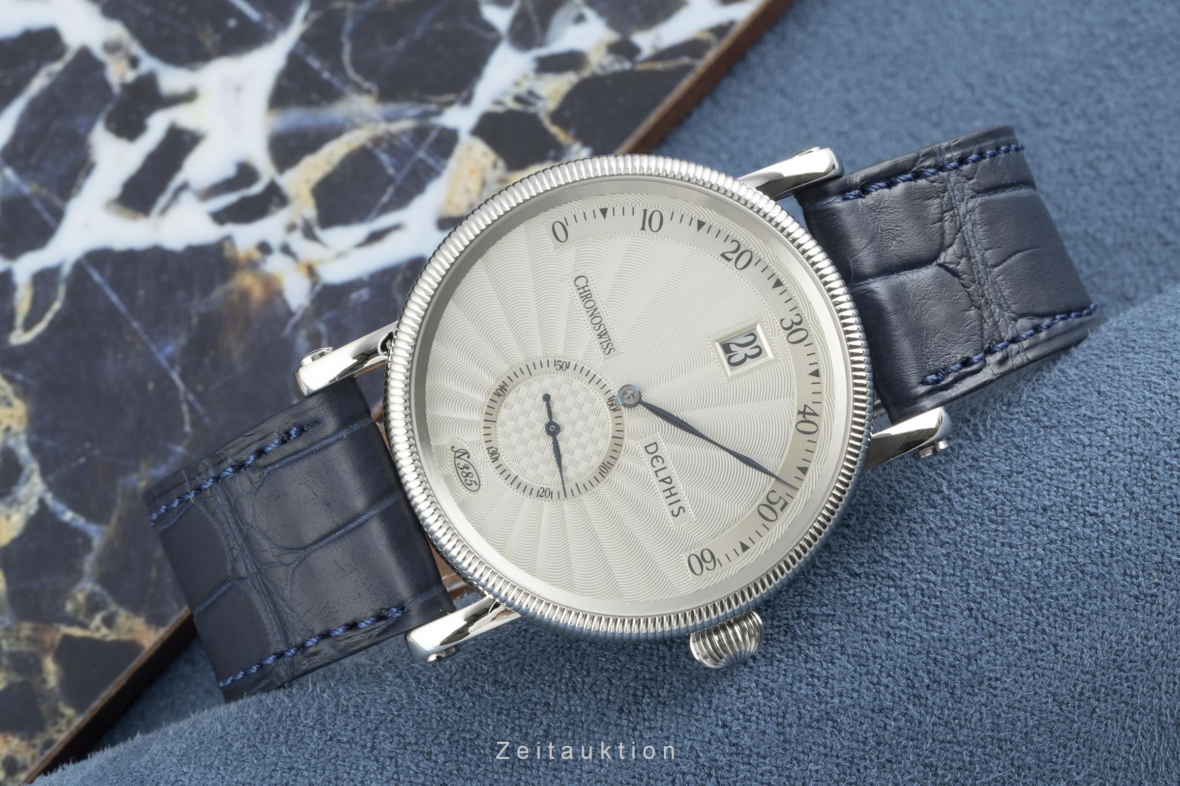 Chronoswiss Delphis steel automatic men's watch CH1423  [2109344]