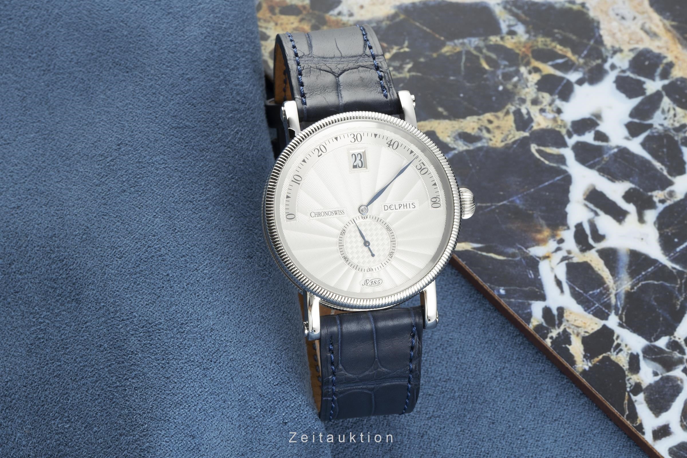 Chronoswiss Delphis Automatik Edelstahl Herrenuhr Glasboden Ref. CH1423  [2109344]