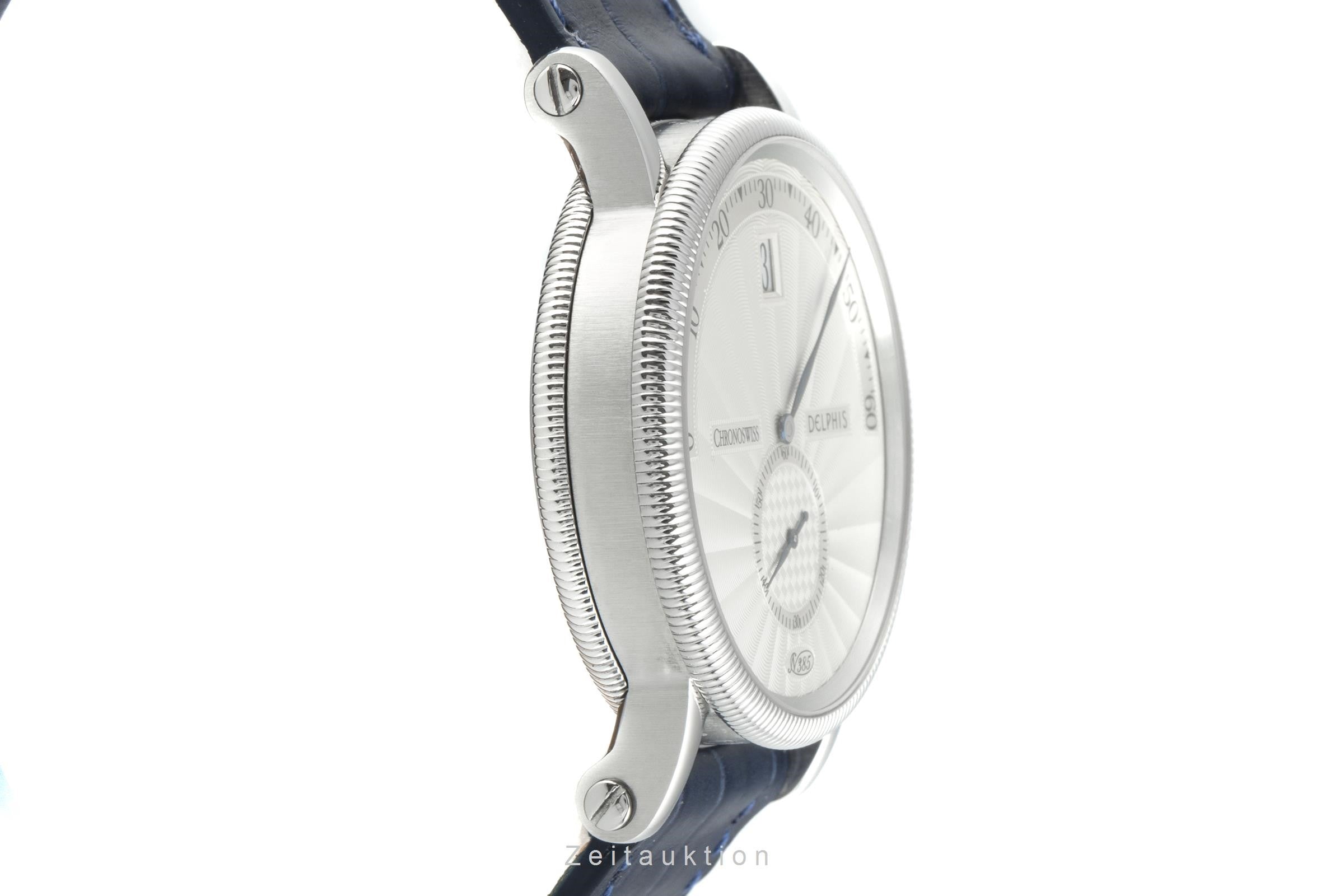 Chronoswiss Delphis Automatik Edelstahl Herrenuhr Glasboden Ref. CH1423  [2109344]