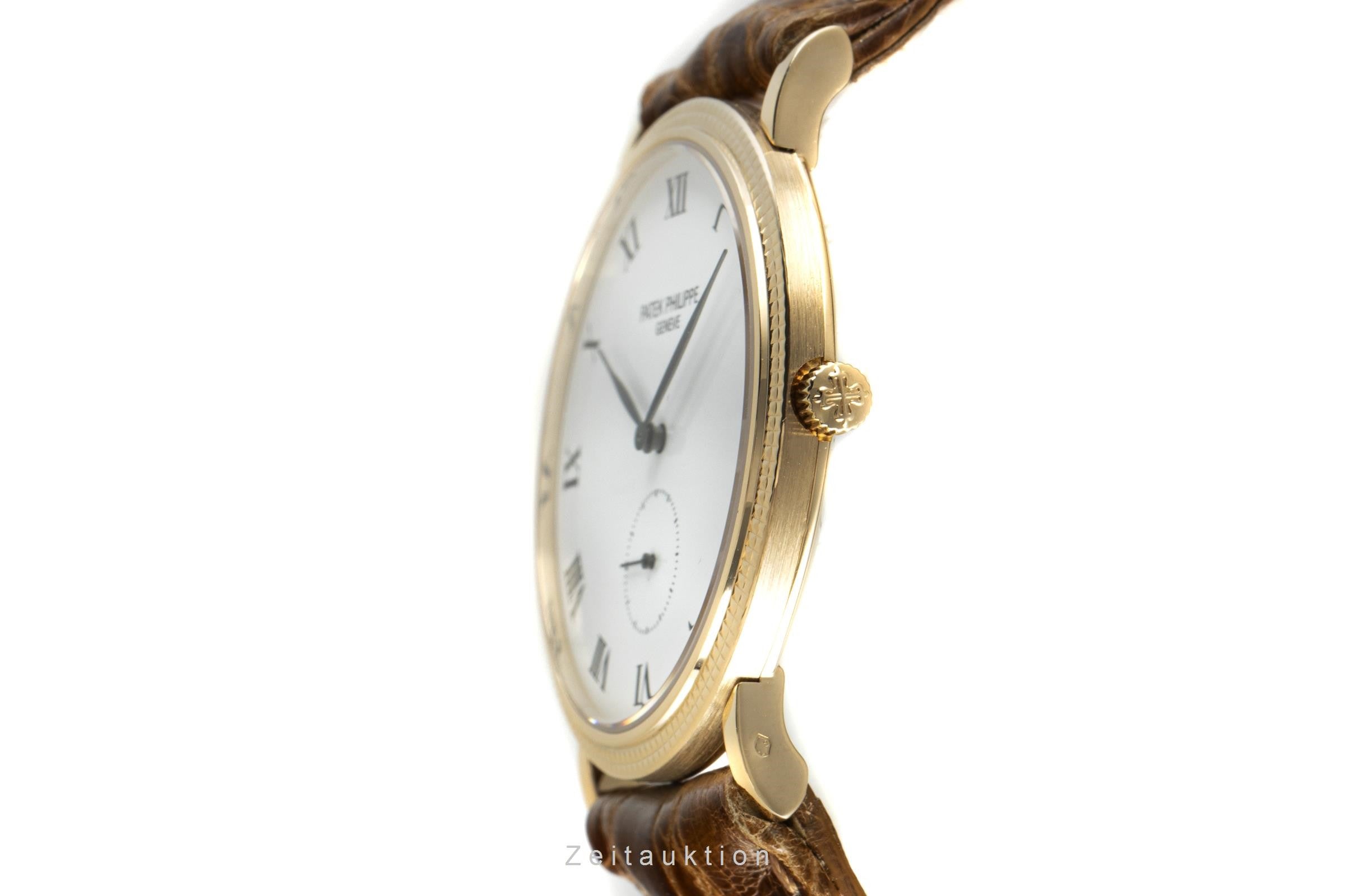 Patek Philippe Calatrava 18K (0,750) Gold Handaufzug Herrenuhr Ref. 3919  [2109352]