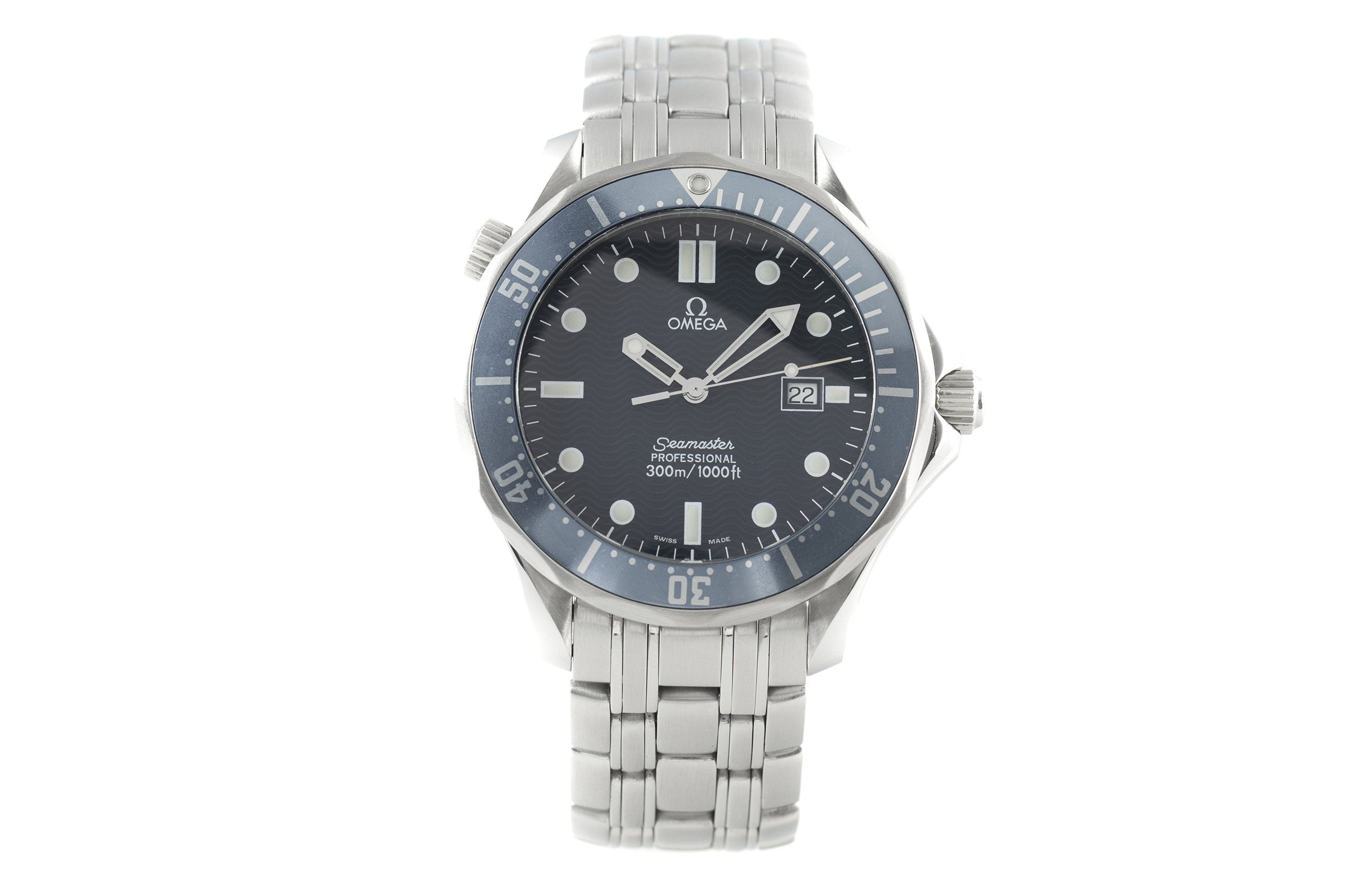 Omega Seamaster acero cuarzo reloj para caballeros 2541.80.00 LP: 5100EUR  [2109377]