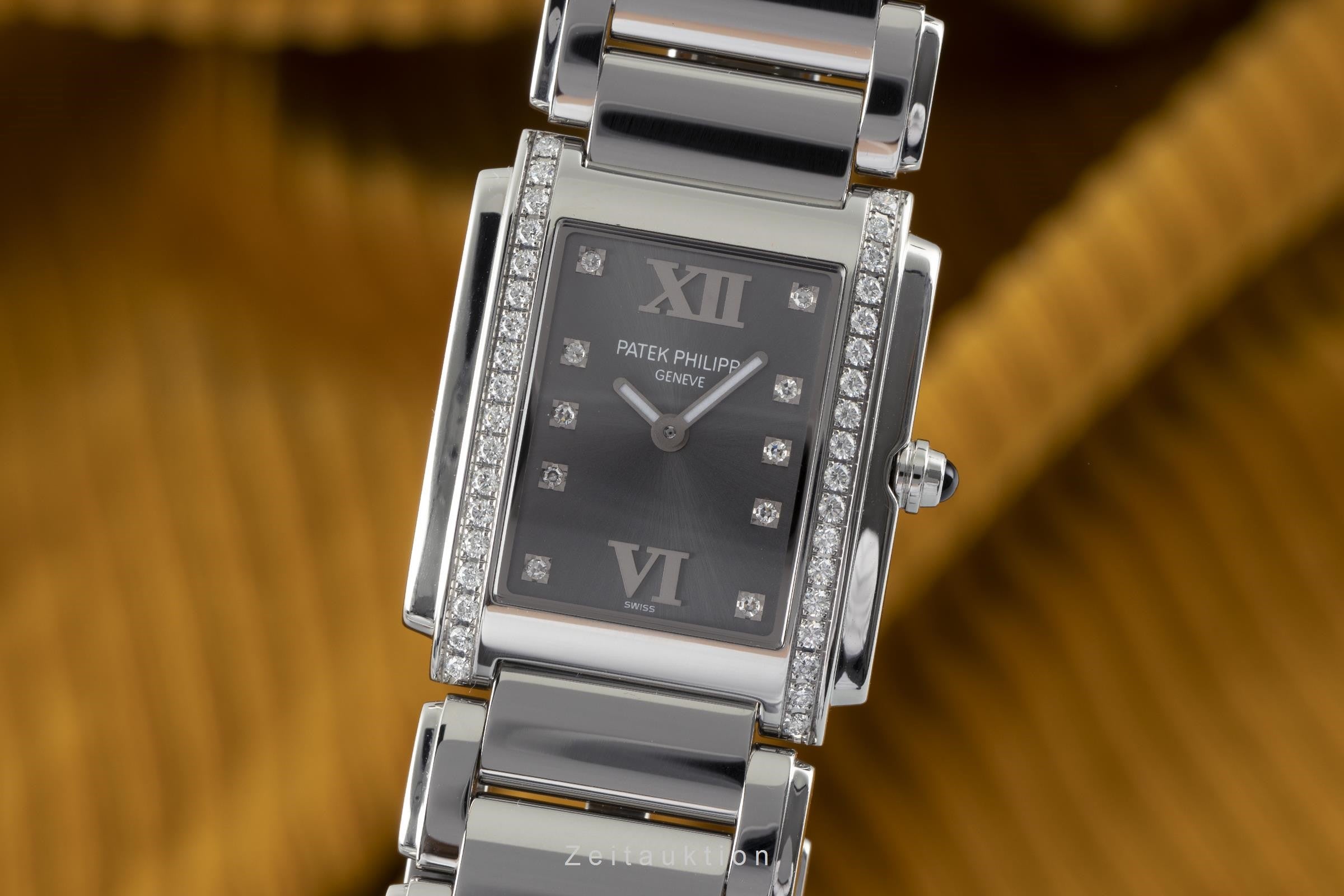 Patek Philippe Twenty 4  steel quartz women's watch 4910/10  [2109385]