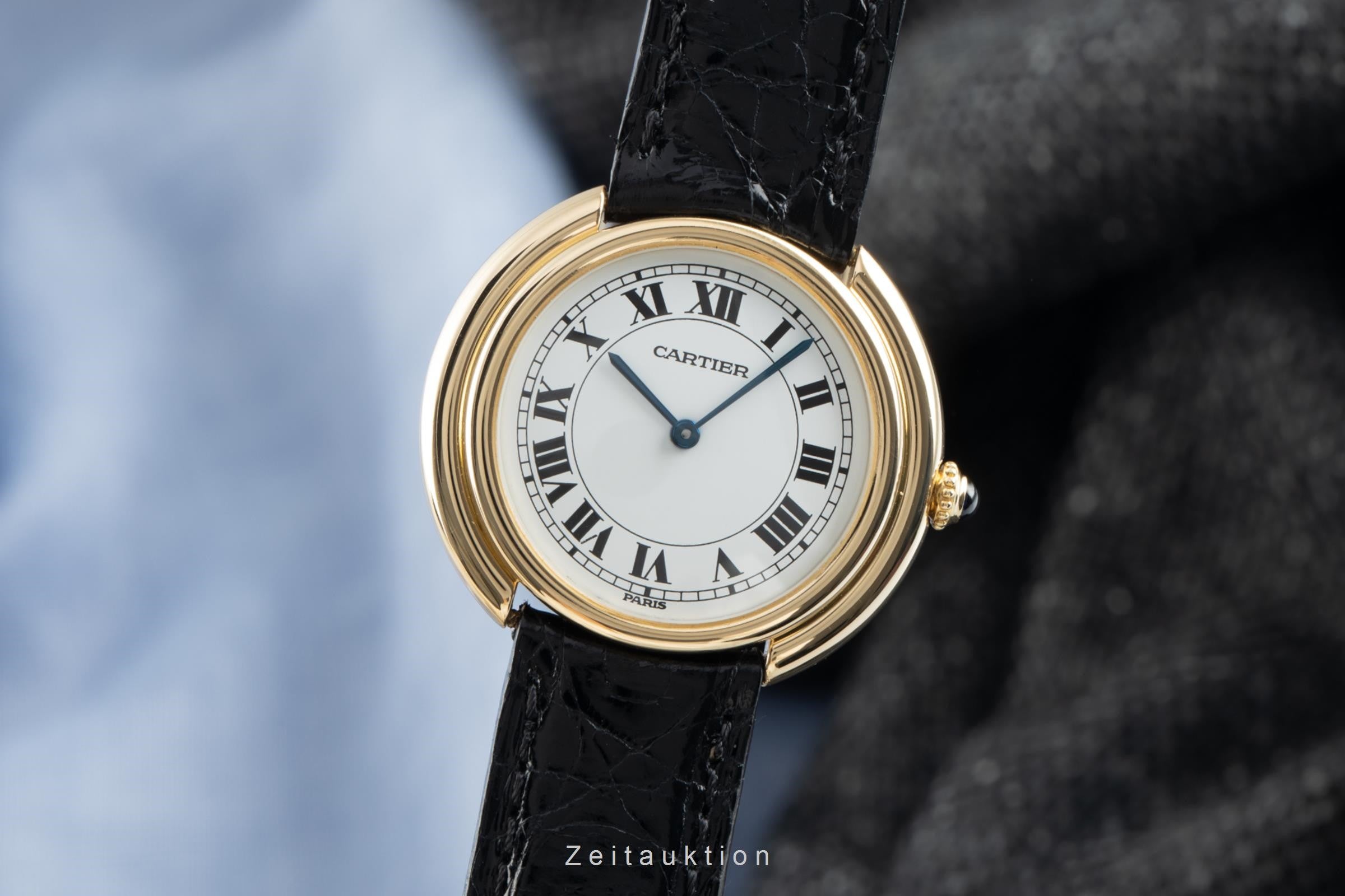 Cartier Vendome 18 ct gold manual winding unisex 78090 LP: 11200EUR  [2109388]