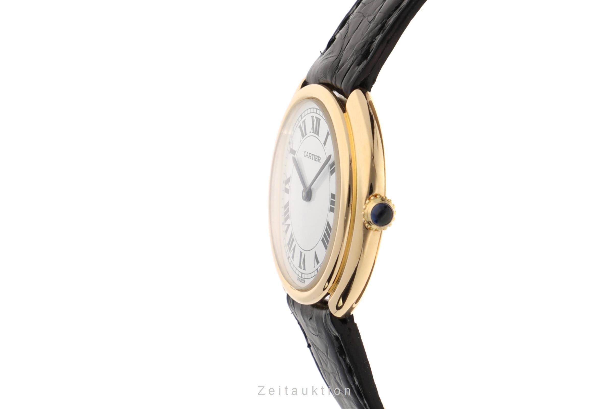 Cartier Vendome 18K (0,750) Gelbgold Handaufzug Unisex Gold Ref 78090 VP: 11200€ [2109388]