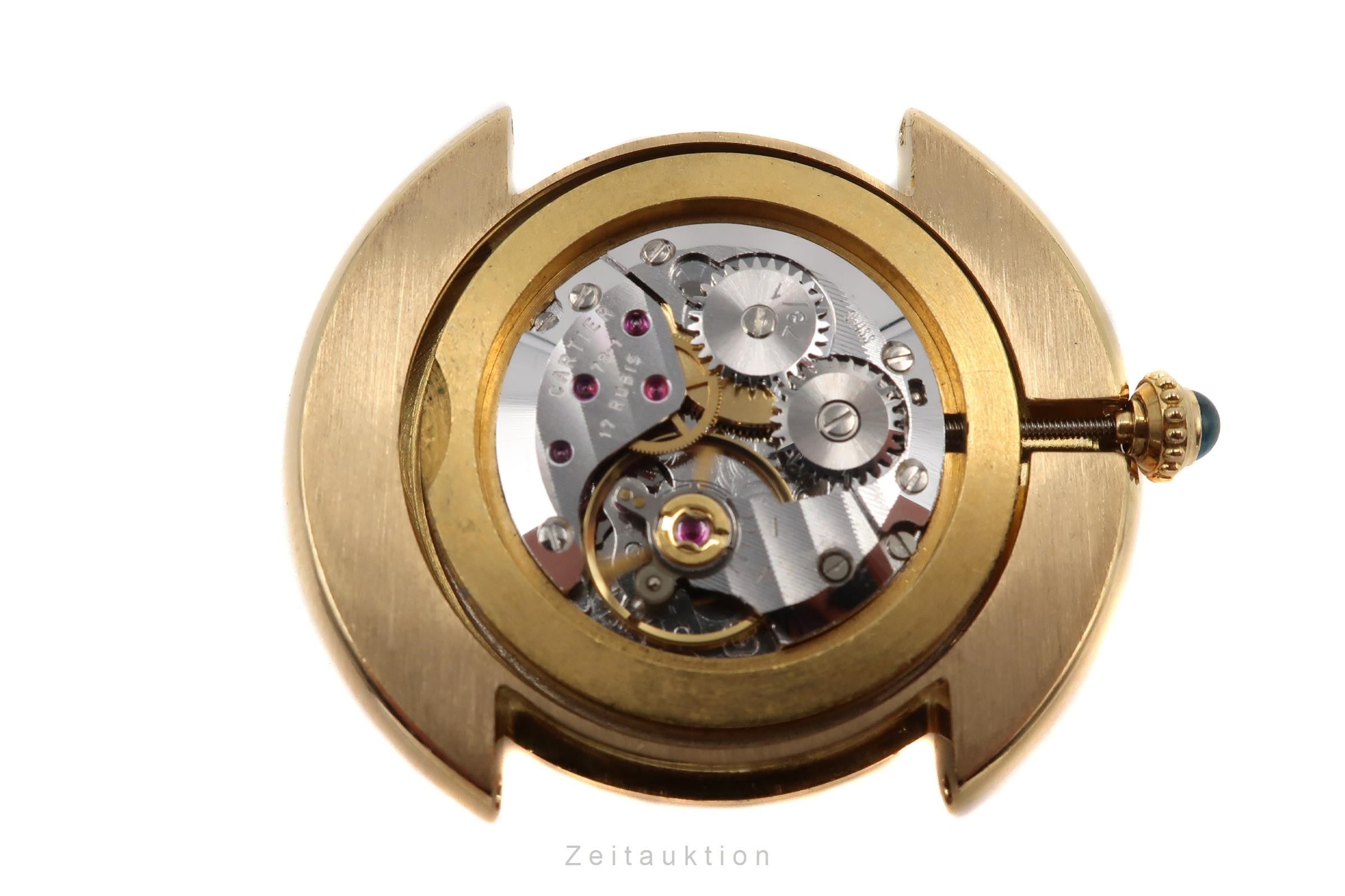 Cartier Vendome 18K (0,750) Gelbgold Handaufzug Unisex Gold Ref 78090 VP: 11200€ [2109388]