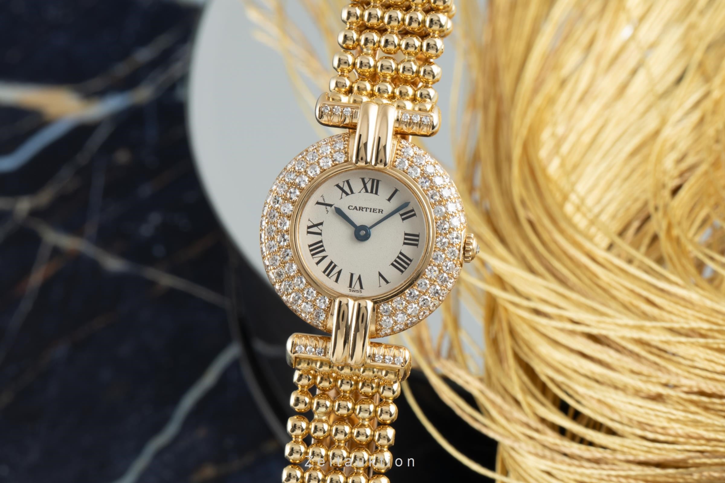 Cartier Colisee 18 ct gold quartz women's watch 8109 LP: 24900EUR  [2109394]