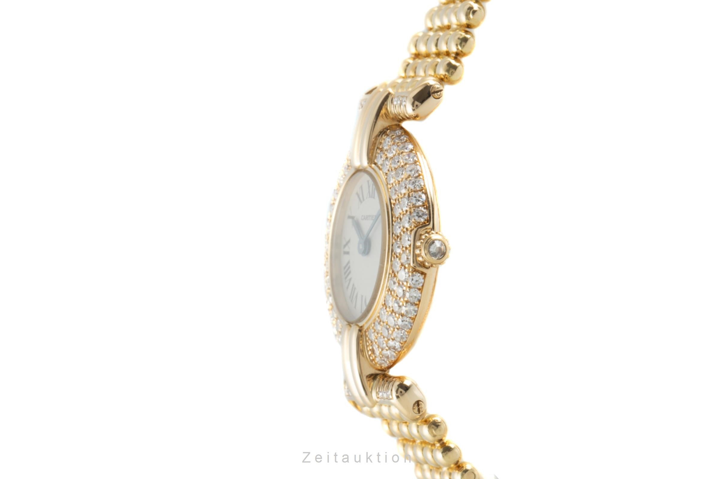 Cartier Colisee 18 ct gold quartz women's watch 8109 LP: 24900EUR  [2109394]