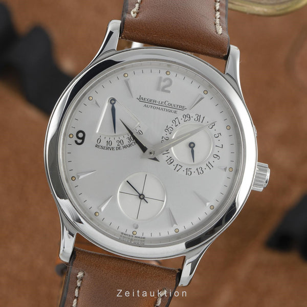 Jaeger LeCoultre Master Control steel automatic men's watch 140.8.93 LP: 8950EUR  [2109409]