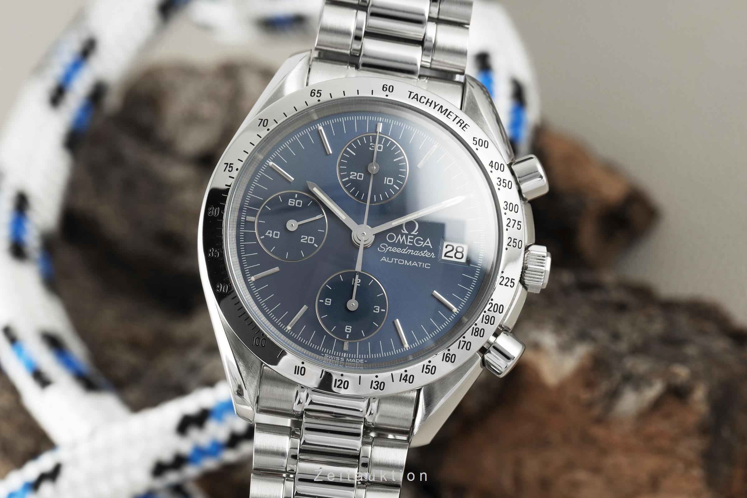 Omega Speedmaster chronograph steel automatic Kal. 1152 Ref