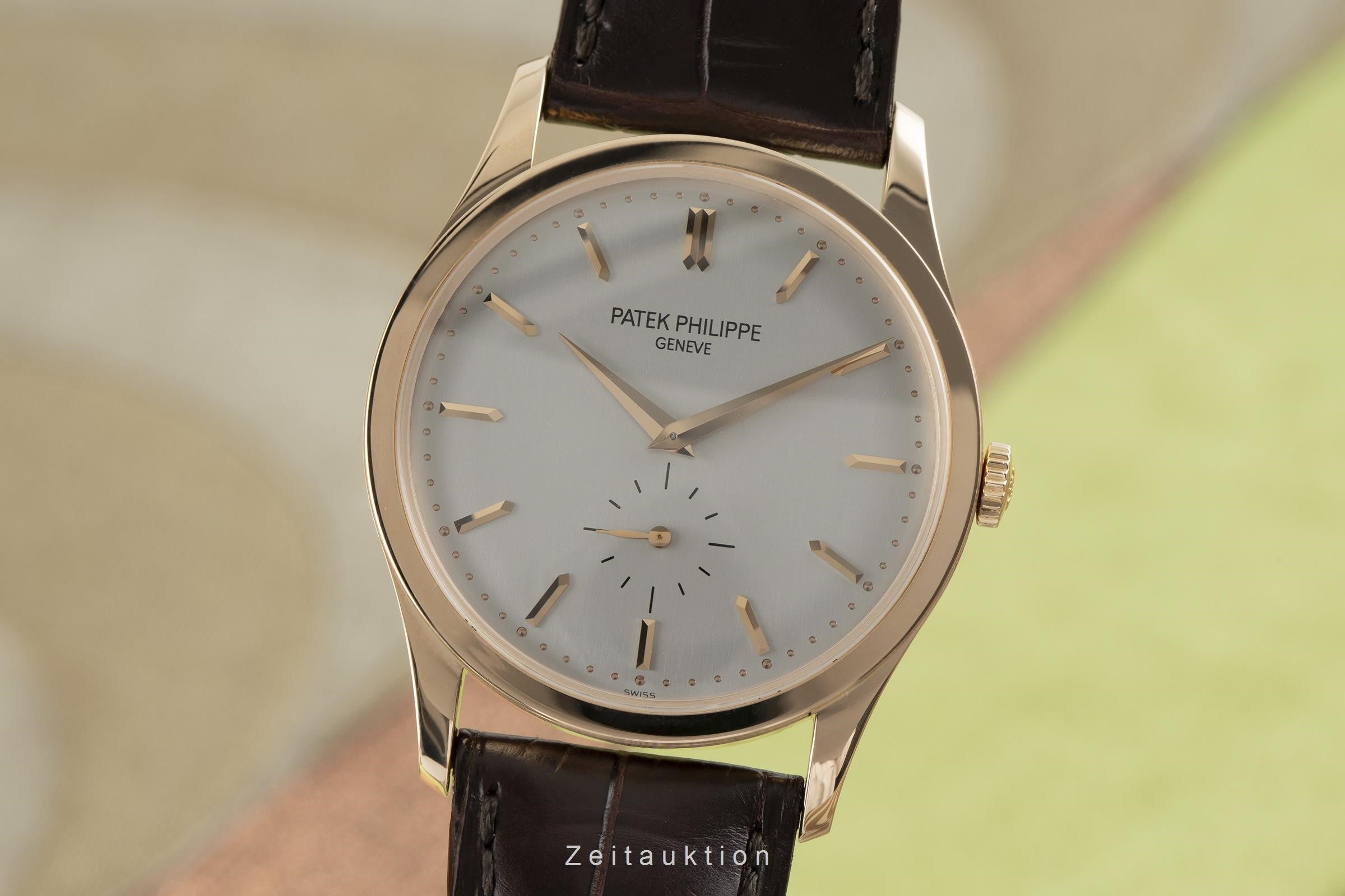 Patek Philippe Calatrava 18 ct red gold manual winding men's watch 5196R-001 LP: 21220EUR  [2109478]