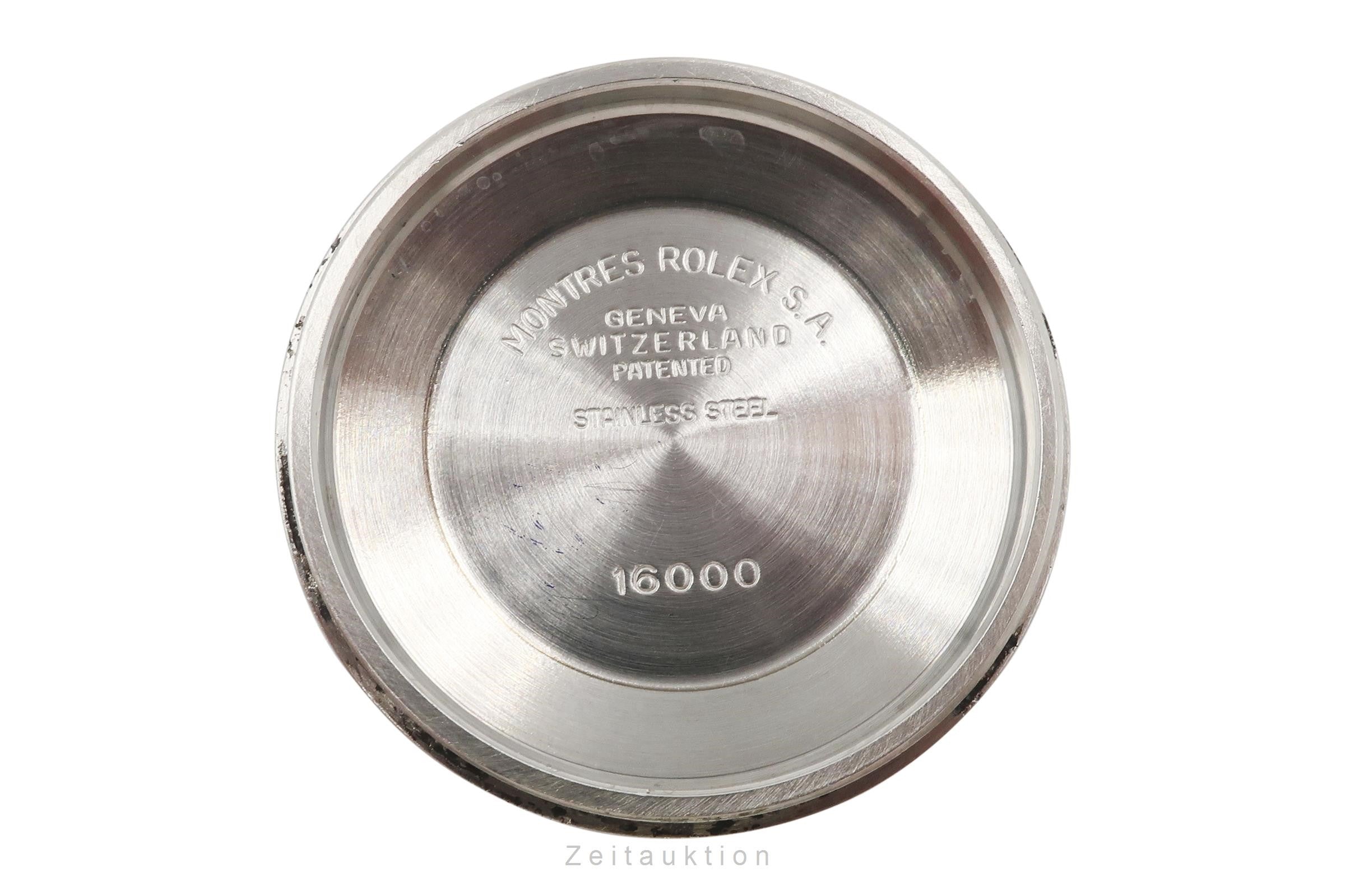 Rolex Datejust 36 "Linen Dial" Stahl Weissgold Herrenuhr Oyster Perpetual 16014 [2109493]