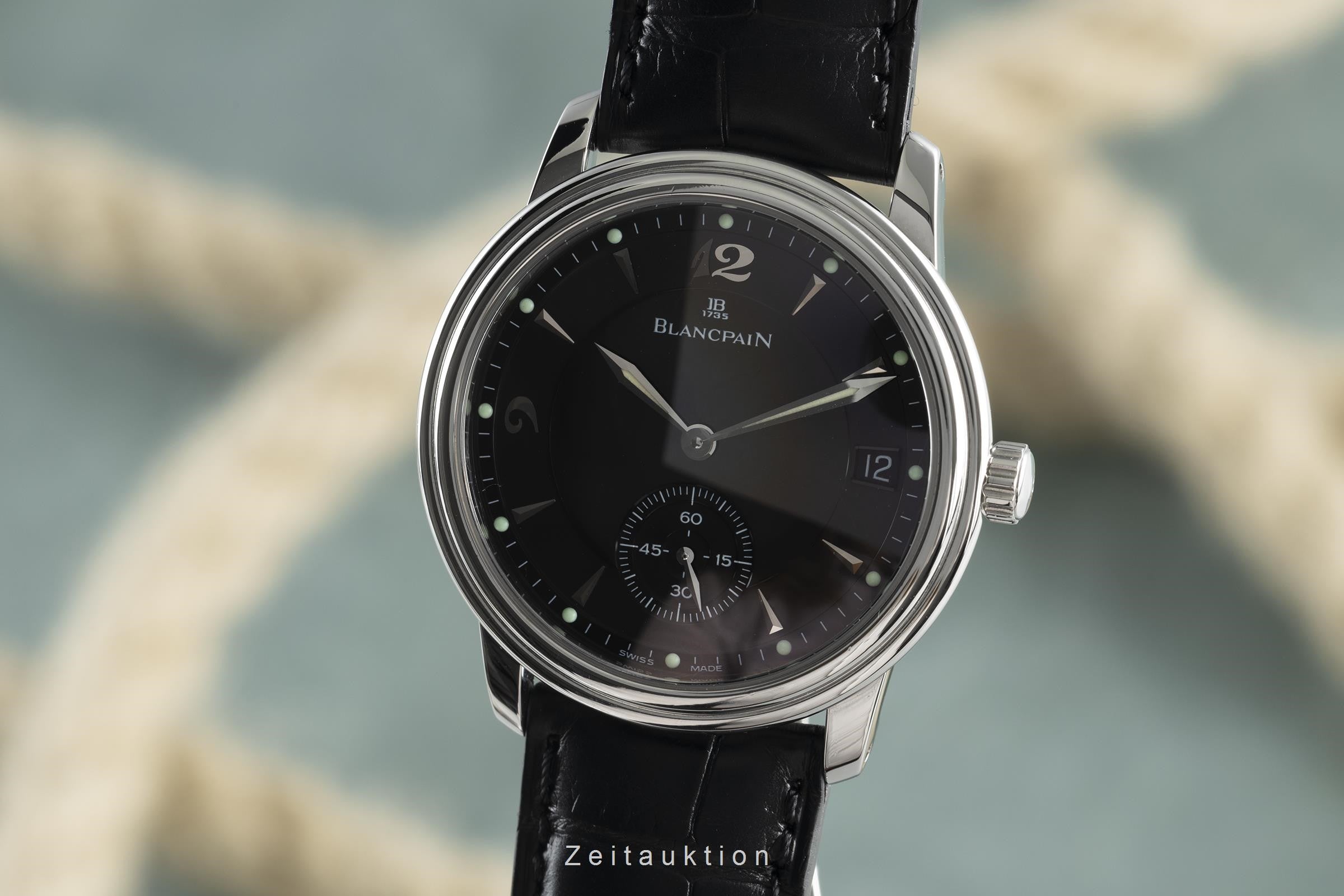 Blancpain Villeret steel automatic men's watch 1161-1130-55BDA  [2109528]