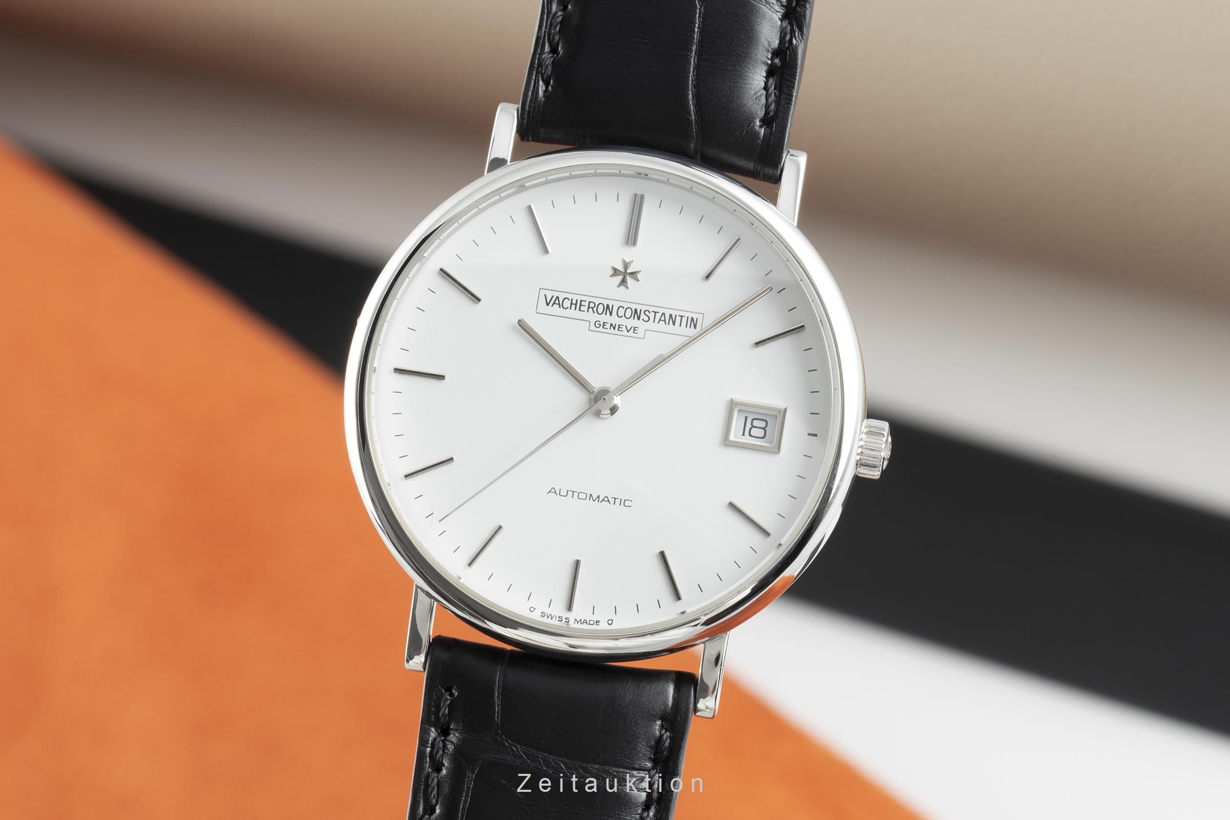 Vacheron & Constantin Patrimony 18 ct white gold automatic men's watch 42002 LP: 25400EUR  [2109558]