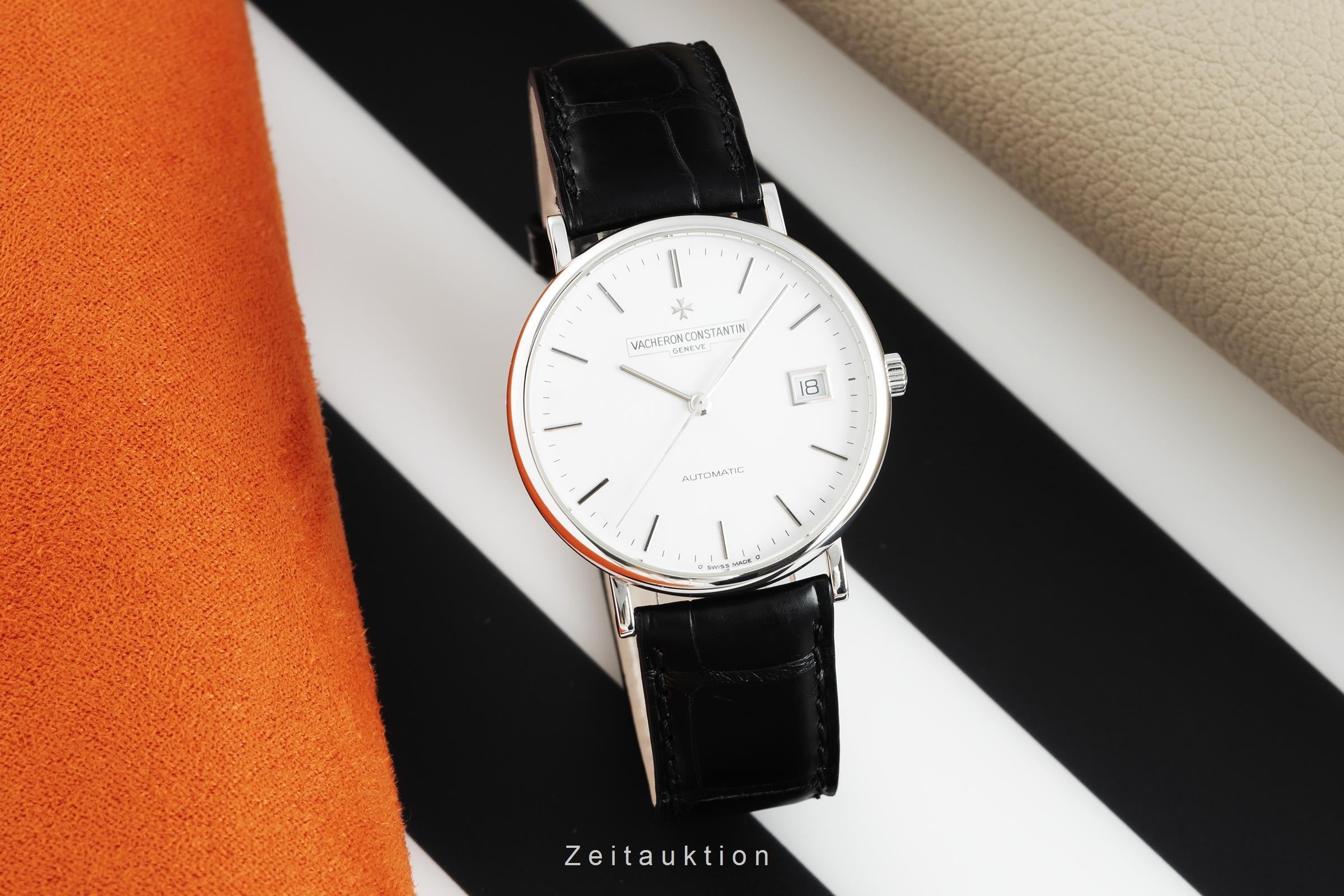 Vacheron & Constantin Patrimony oro bianco 18 ct automatismo orologio da uomo 42002 LP: 25400EUR  [2109558]