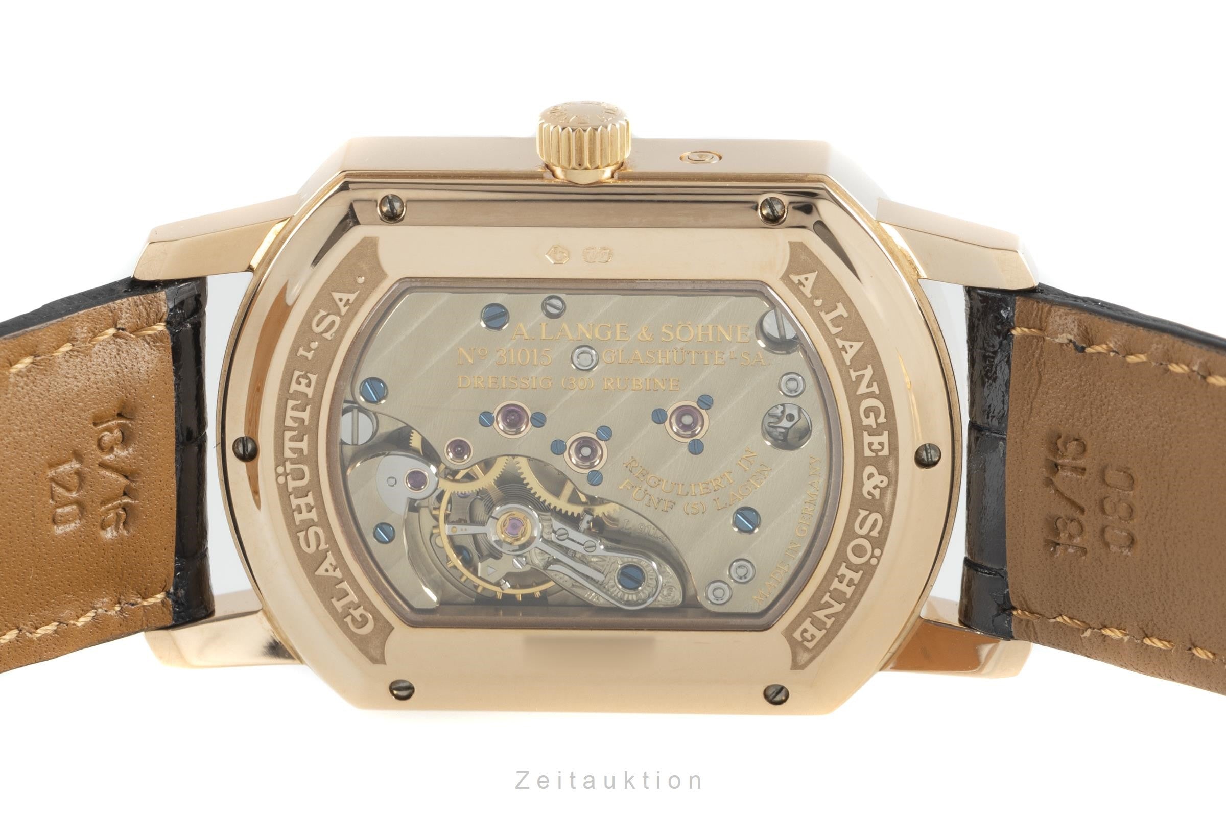 A. Lange & Söhne Arkade oro rosado de 18 quilates cuerda manual reloj para caballeros 106.032 LP: 27800EUR  [2109590]