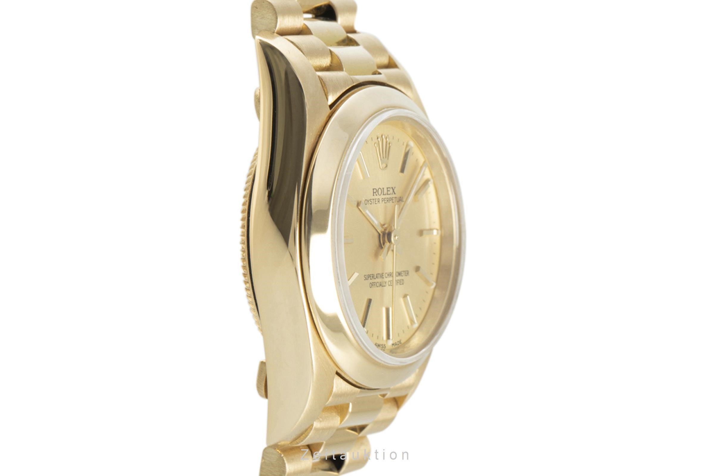 Rolex Oyster Perpetual or 18 ct automatique montre pour femmes 76198  [2109596]