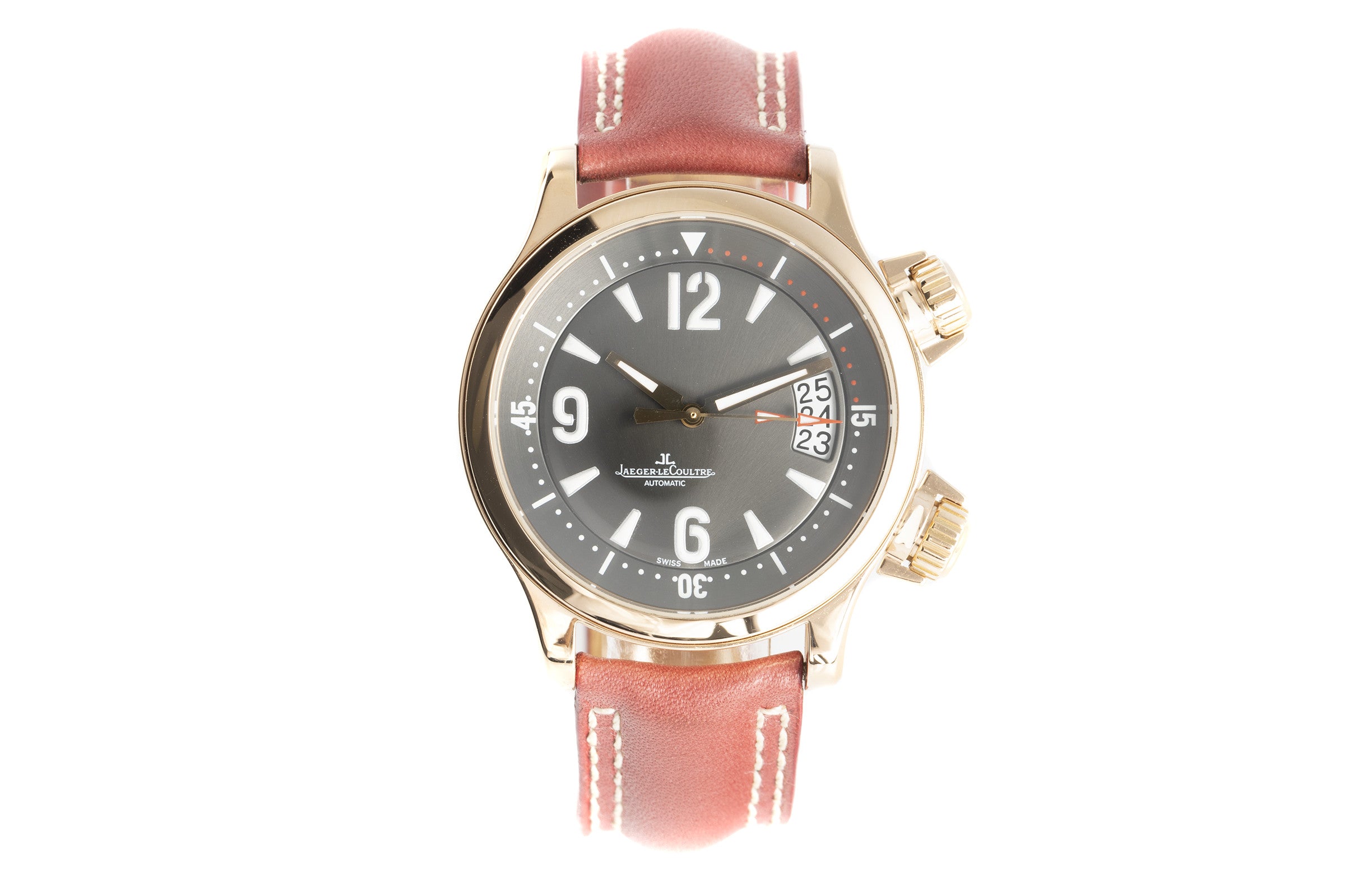 Jaeger LeCoultre Master Compressor 18 ct red gold automatic unisex 148.2.60 LP: 17200EUR  [2109651]