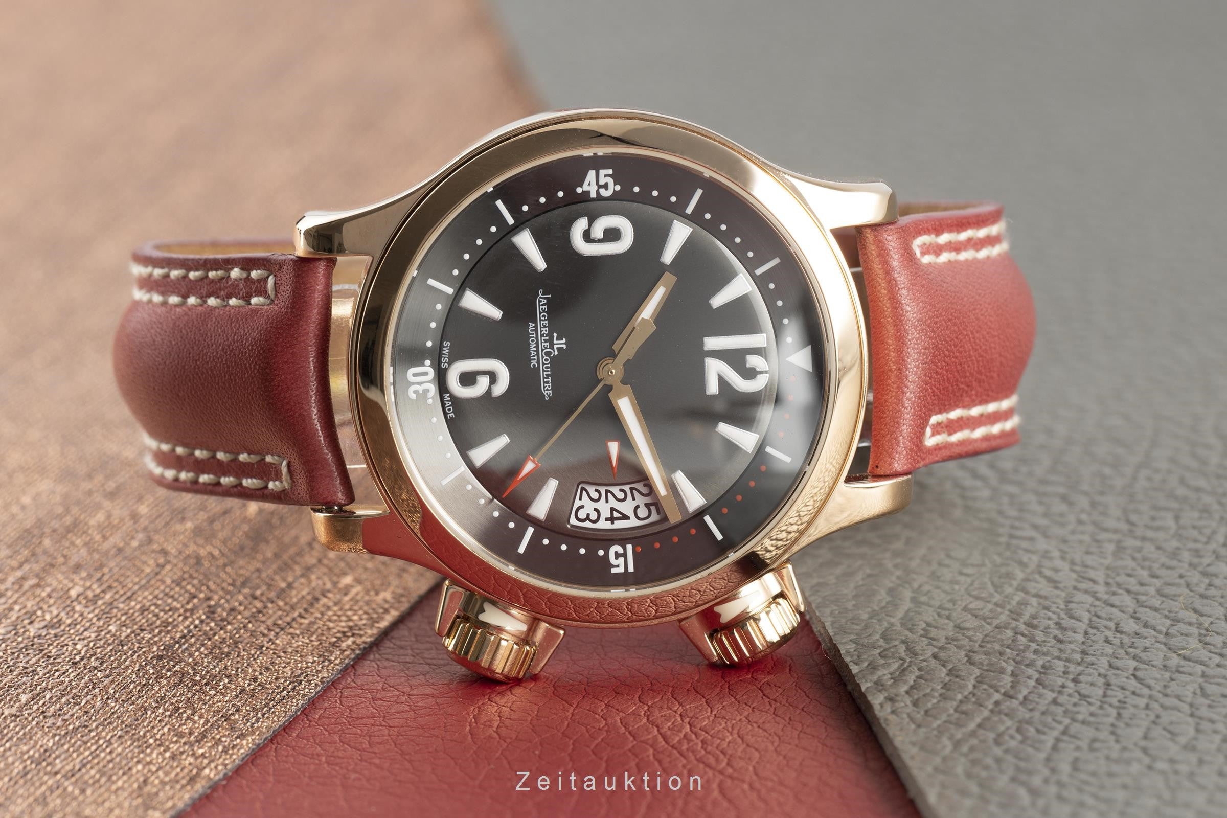 Jaeger LeCoultre Master Compressor 18 ct red gold automatic unisex 148.2.60 LP: 17200EUR  [2109651]