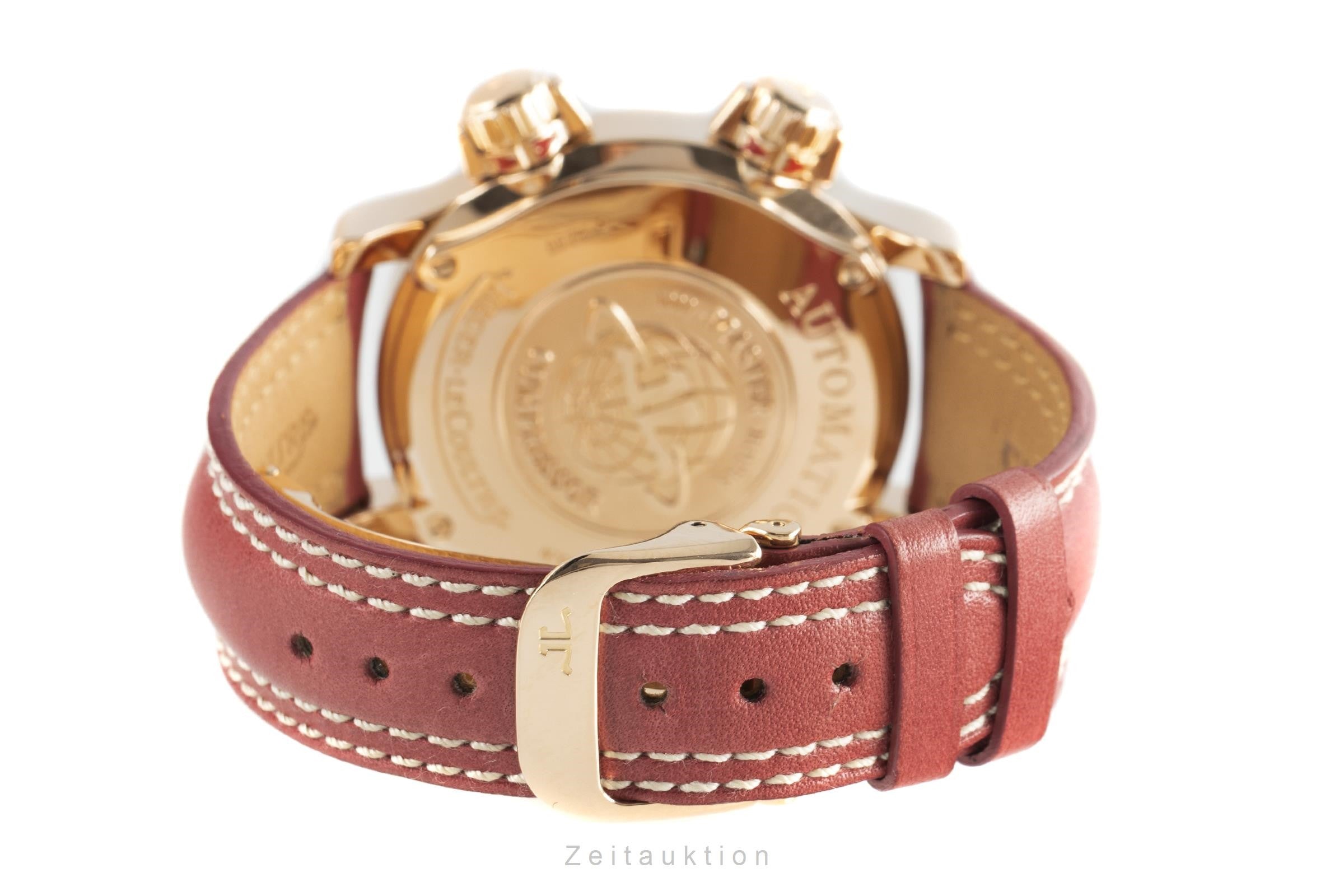 Jaeger LeCoultre Master Compressor 18 ct red gold automatic unisex 148.2.60 LP: 17200EUR  [2109651]